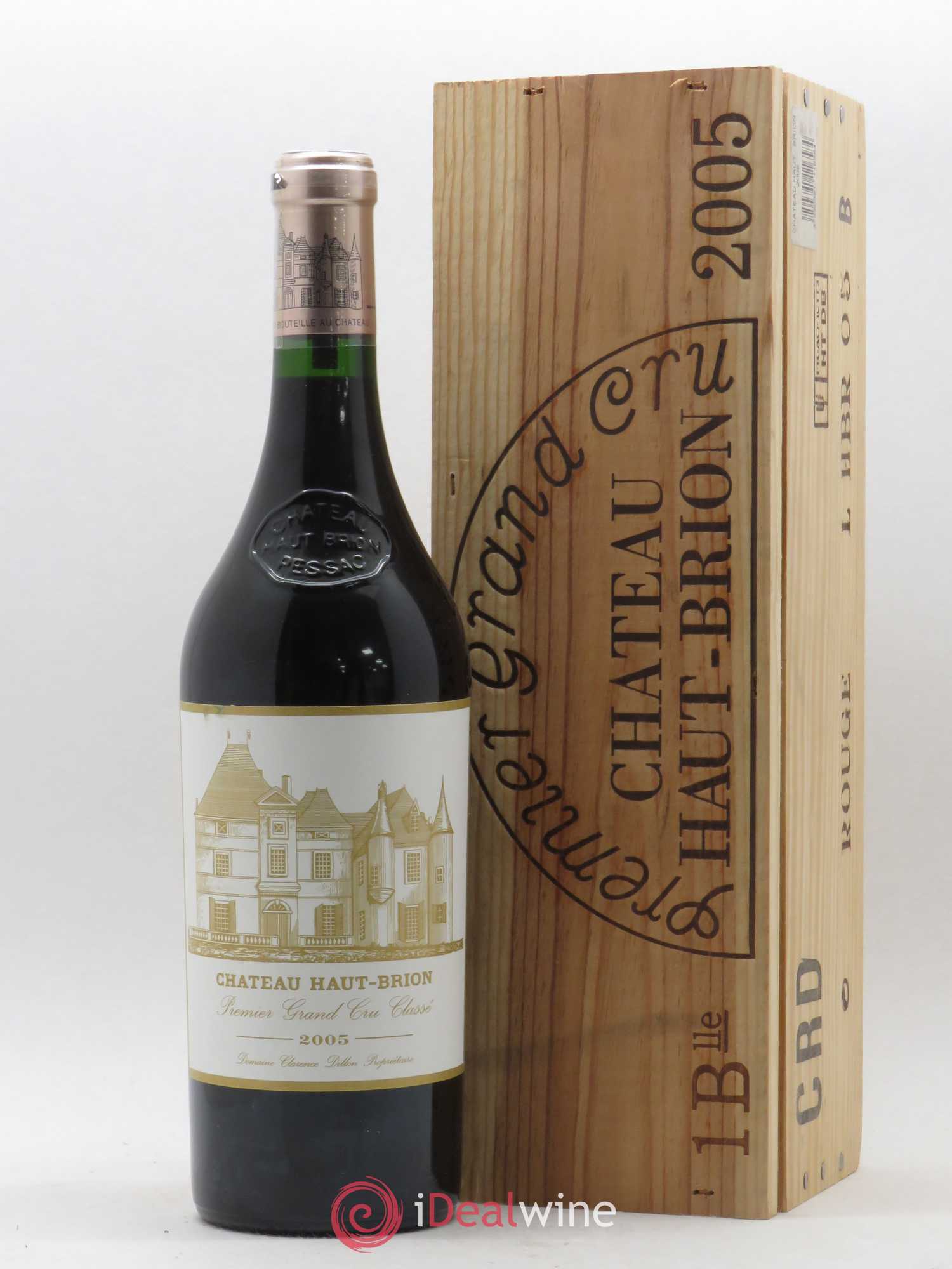 Château Haut Brion 1er Grand Cru Classé 2005 - Lot de 1 bouteille - 2