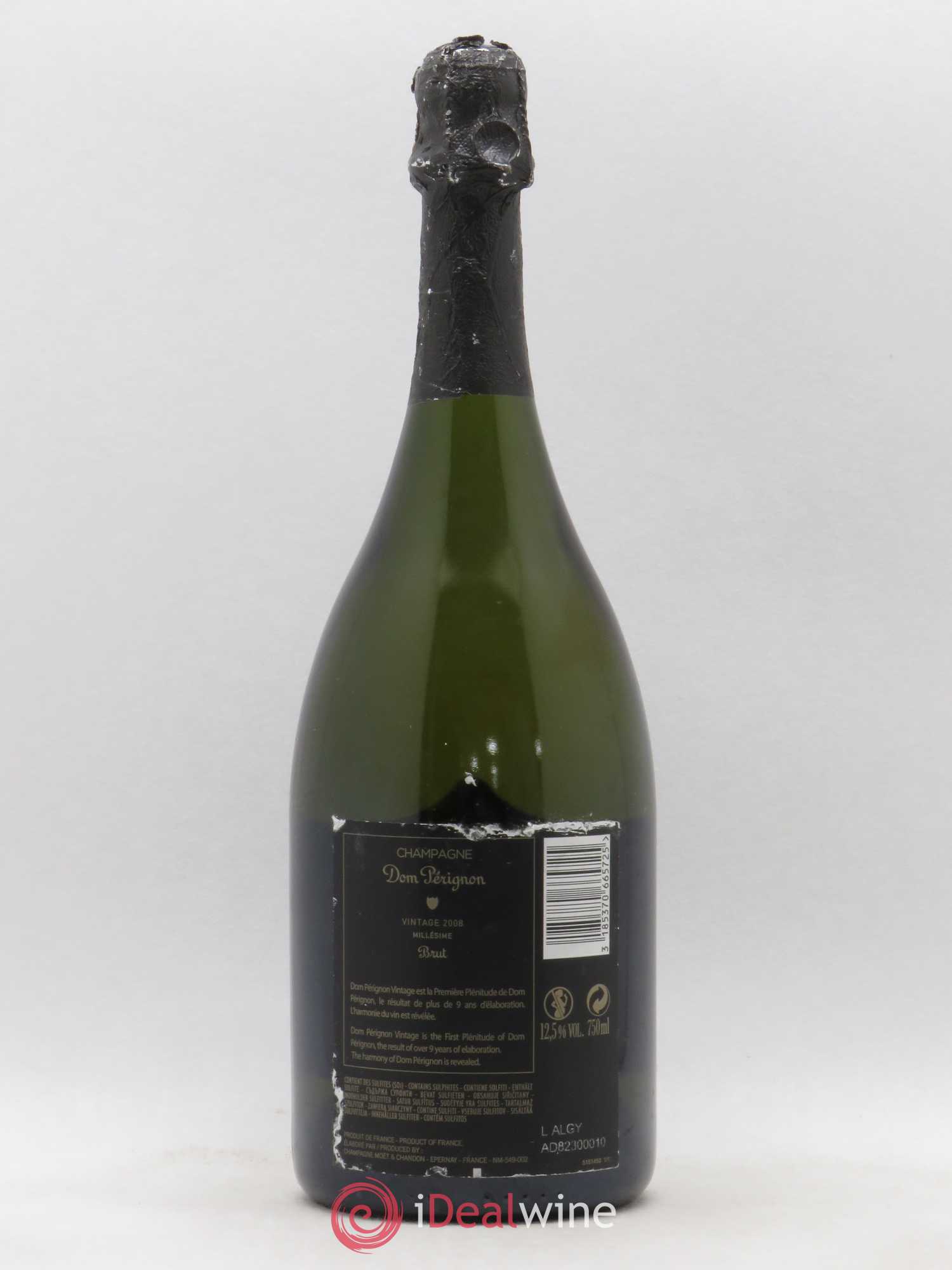 Brut Dom Pérignon édition Luminous 2008 - Lot de 1 bouteille - 1