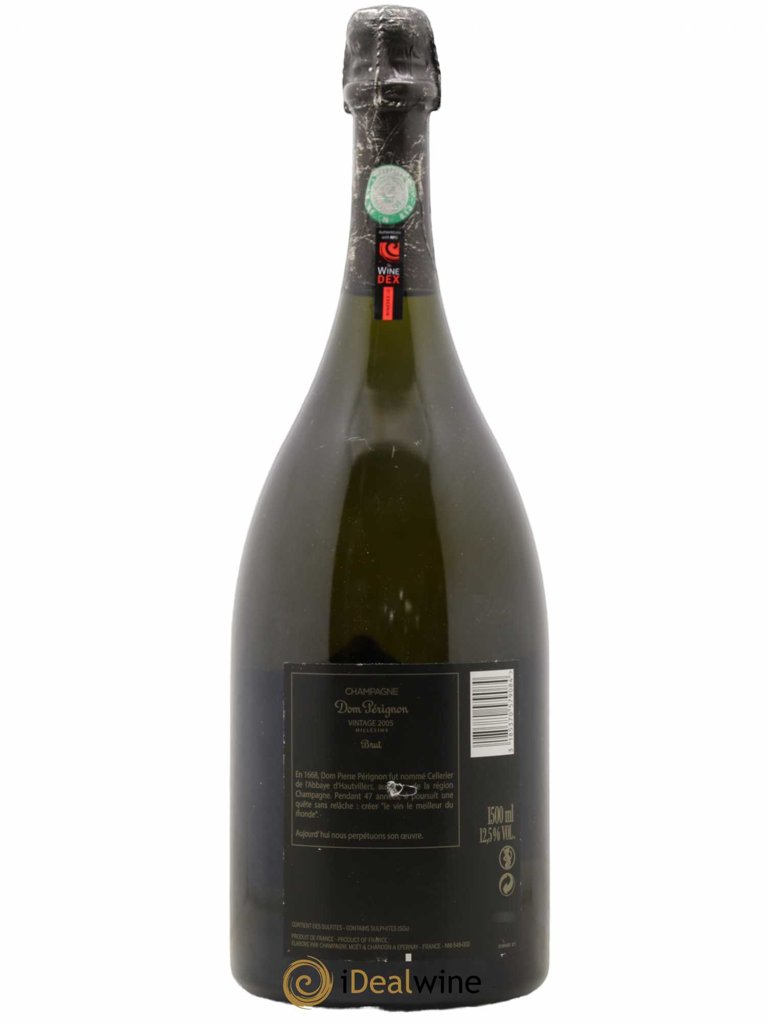 Luminous Dom Pérignon 2005 - Lot de 1 magnum - 1