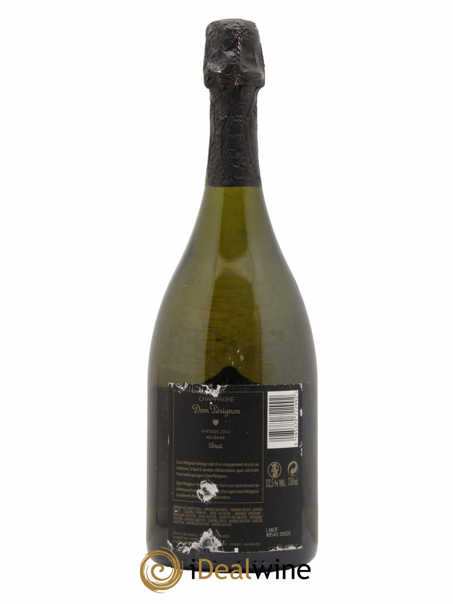 Luminous Dom Pérignon 2012 - Lot de 1 bouteille - 1