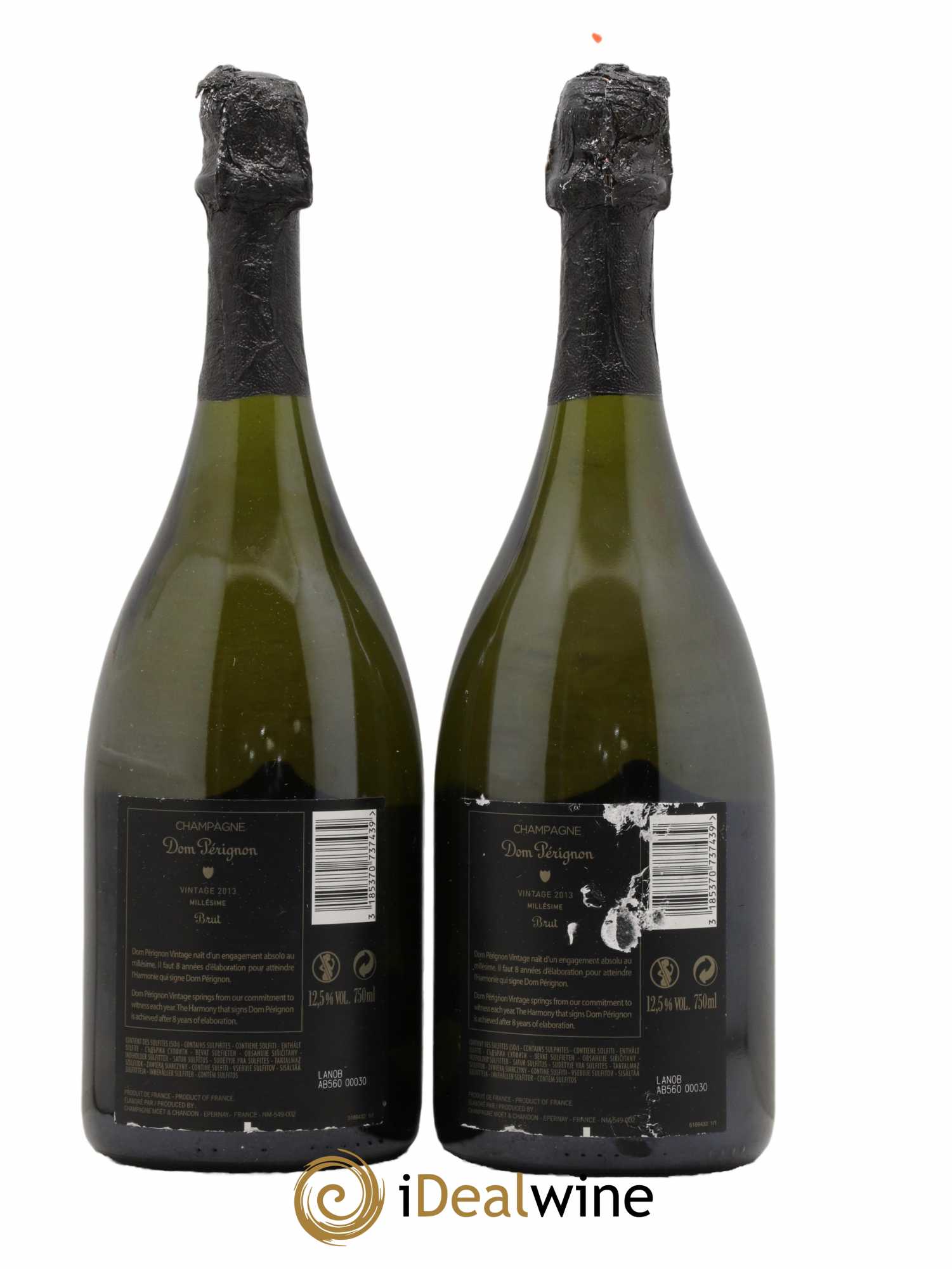 Luminous Dom Pérignon 2013 - Lot of 2 bottles - 1