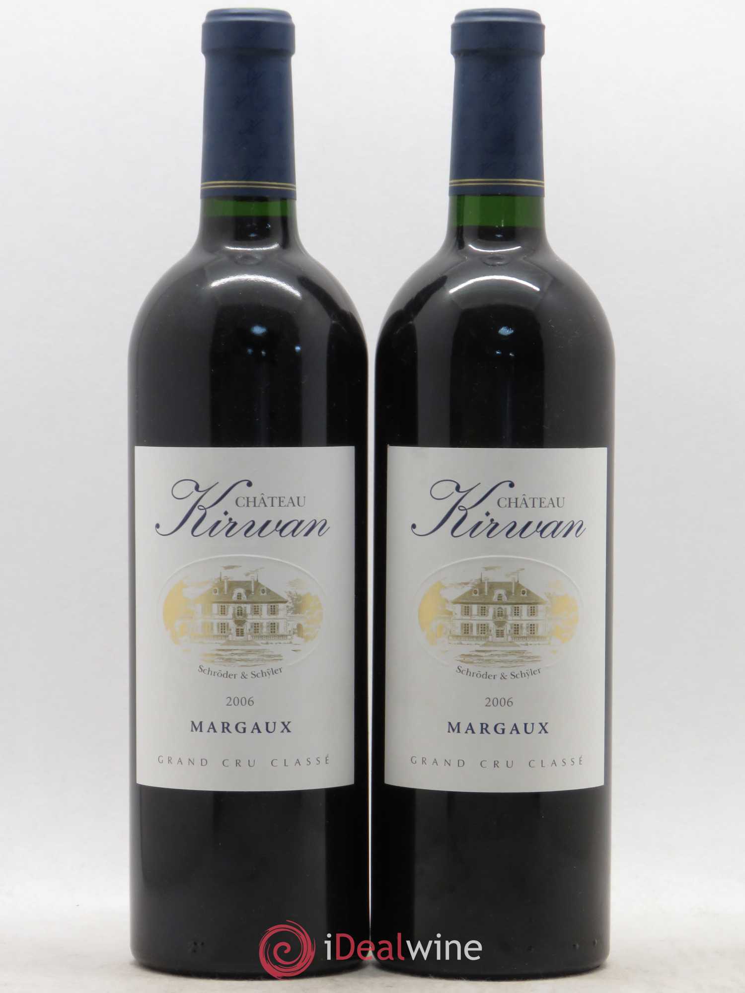 Château Kirwan 3ème Grand Cru Classé 2006 - Lot de 2 bouteilles - 0