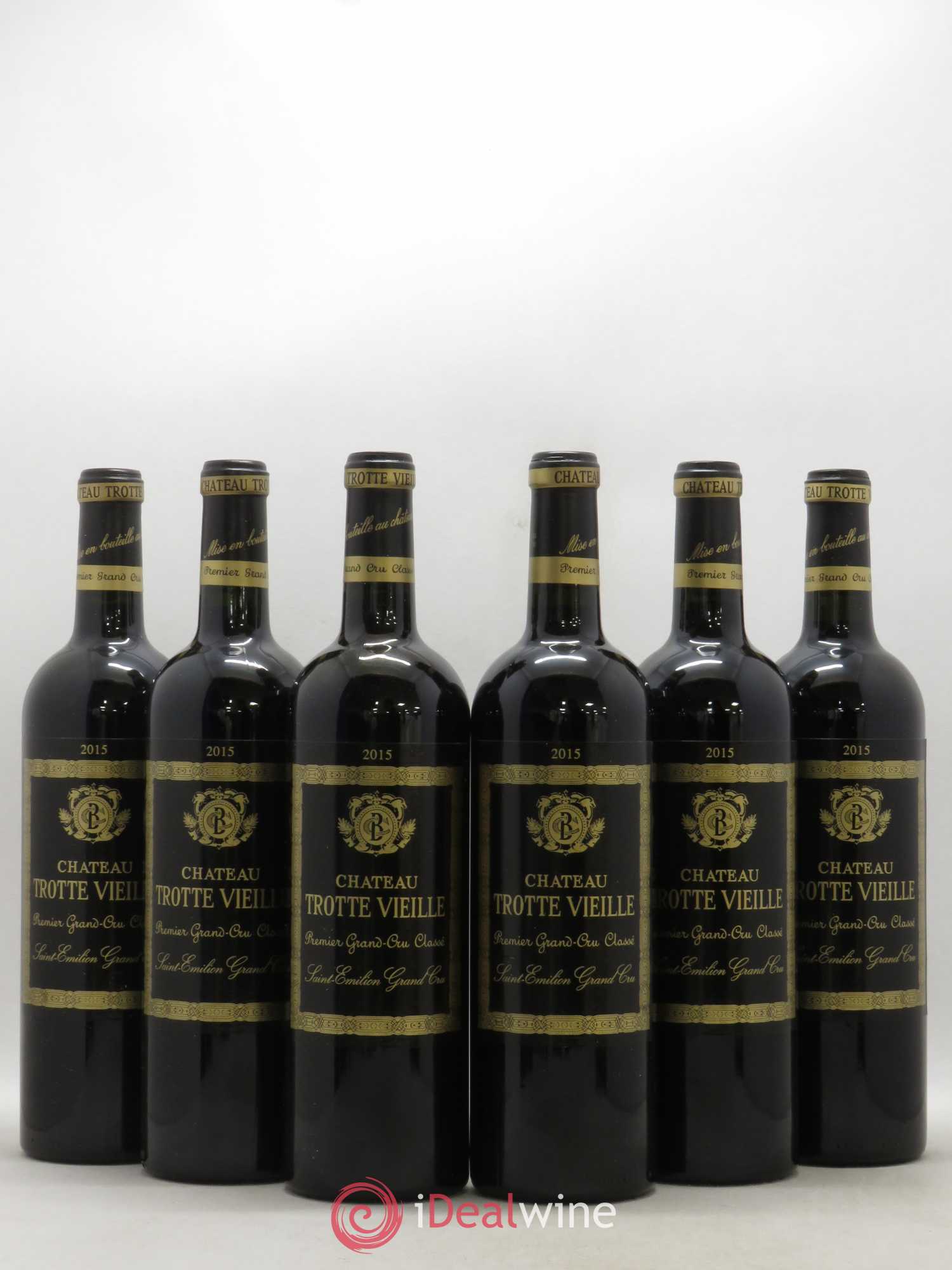 Château Trotte Vieille 1er Grand Cru Classé B 2015 - Lot de 6 bouteilles - 0