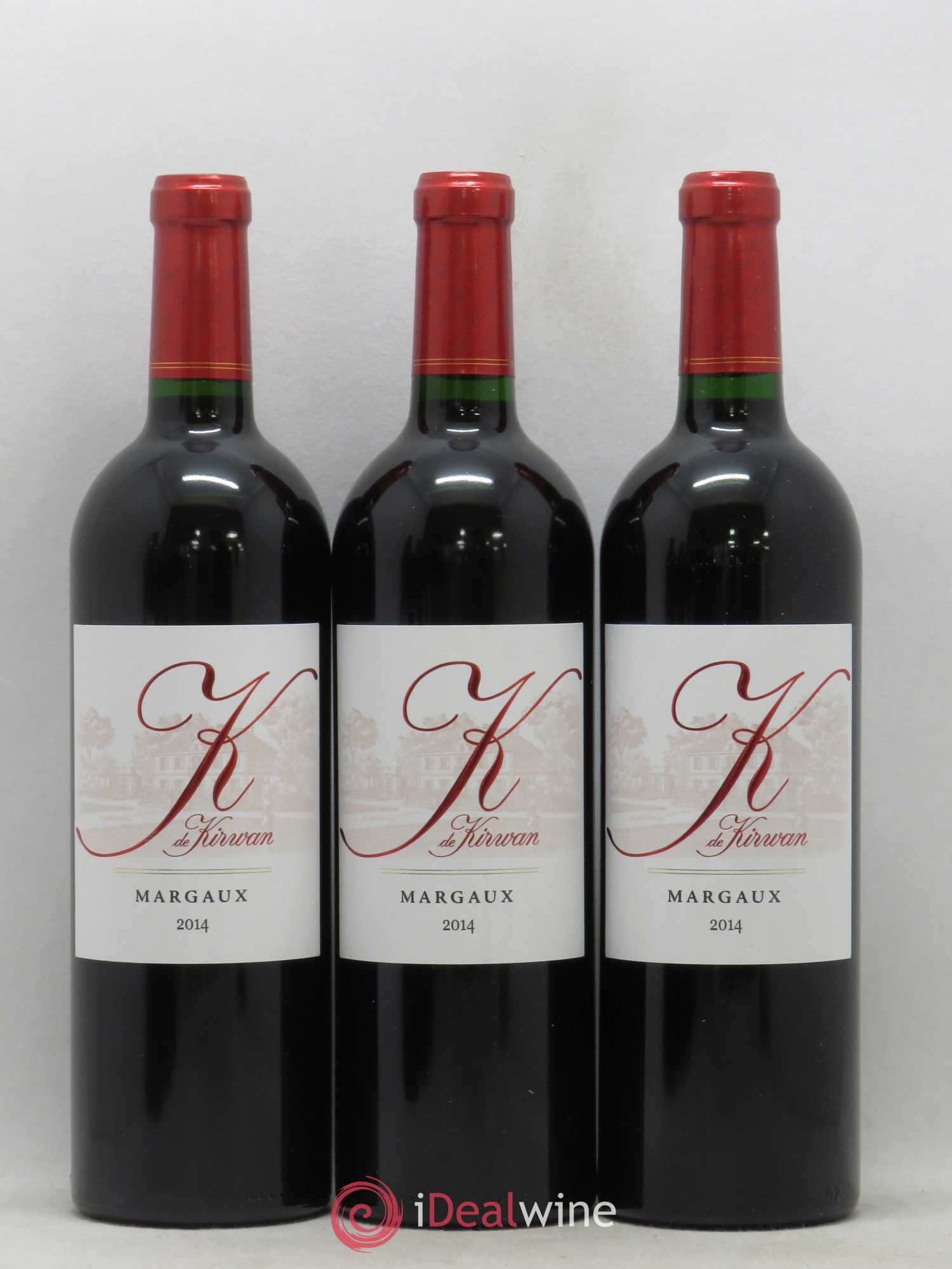 Bordeaux Margaux K de Kirwan 2014 - Posten von 6 Flaschen - 1