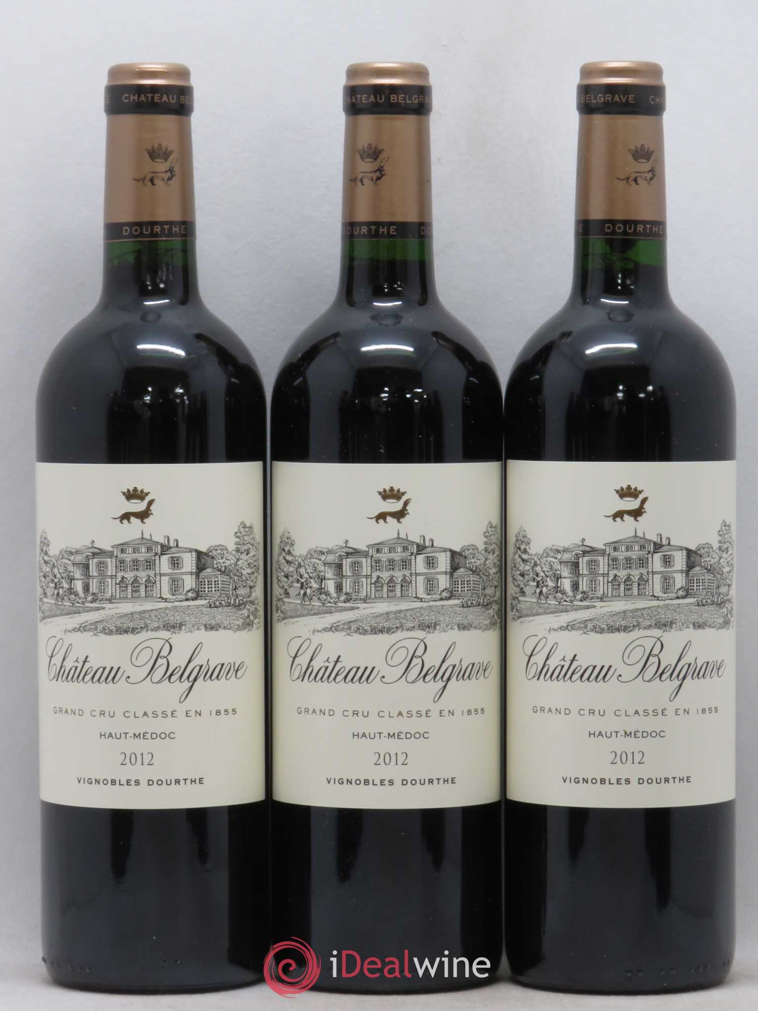 Château Belgrave 5ème Grand Cru Classé 2012 - Lot de 12 bouteilles - 2