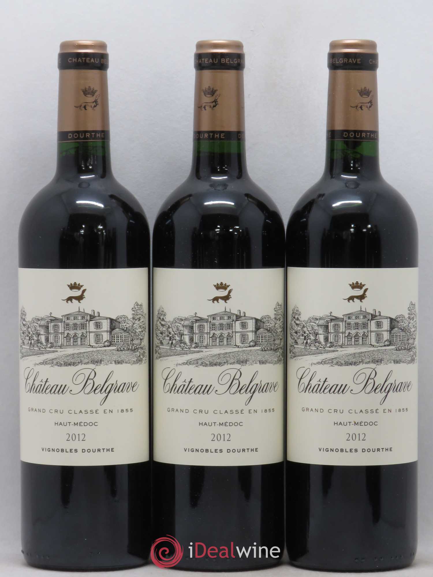 Château Belgrave 5ème Grand Cru Classé 2012 - Lot de 12 bouteilles - 4
