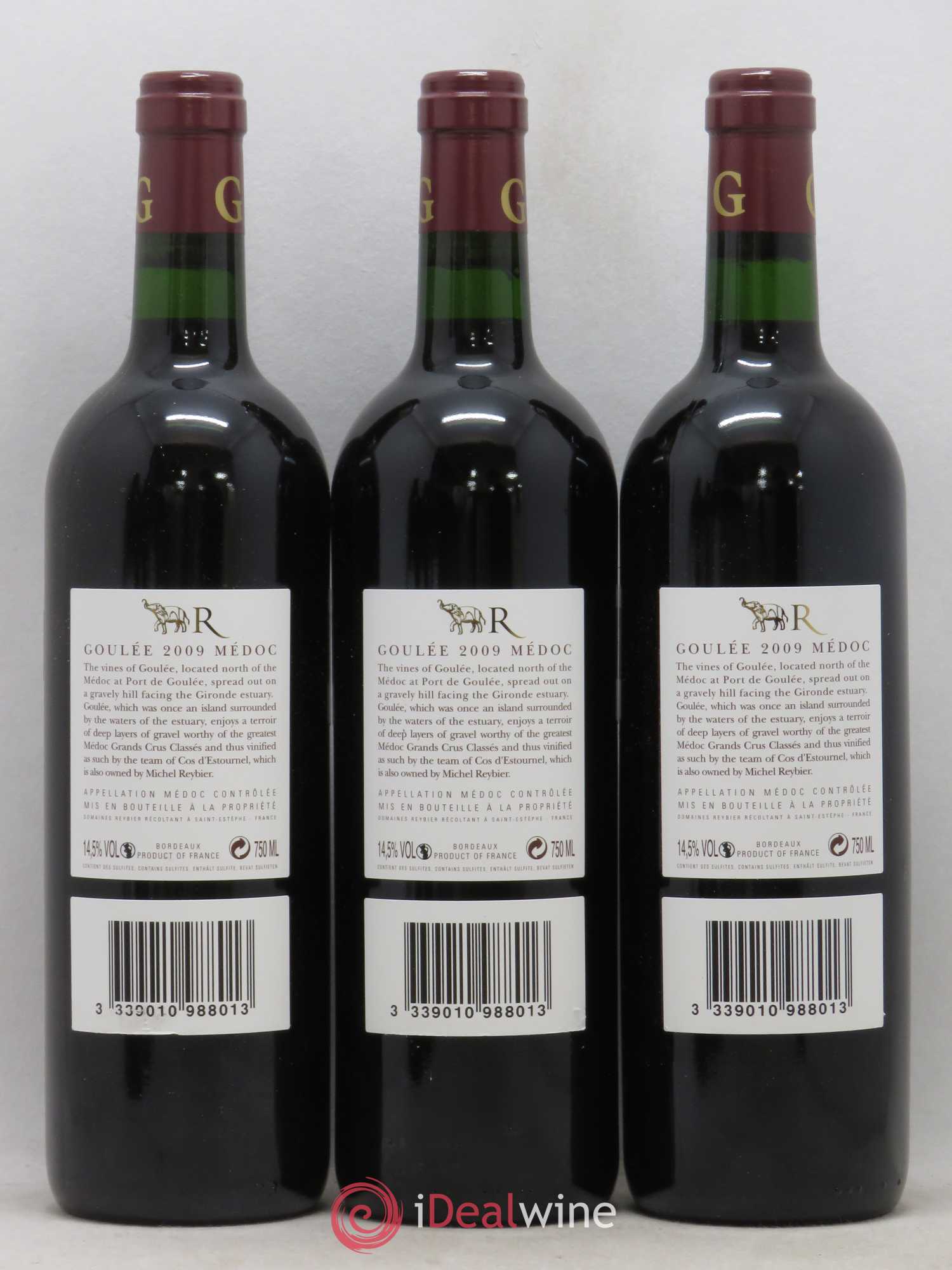Goulée By Cos d'Estournel 2009 - Lot de 6 bouteilles - 4