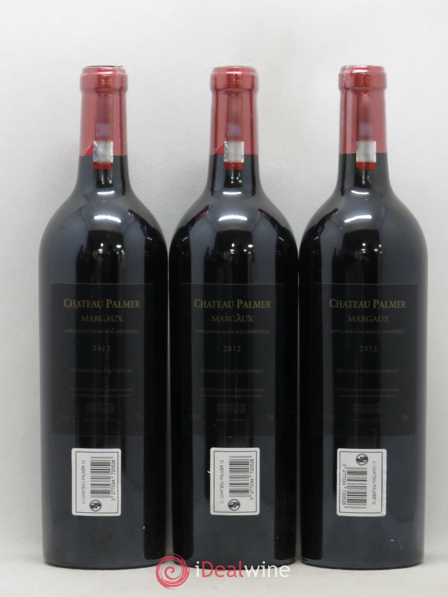 Château Palmer 3ème Grand Cru Classé 2012 - Lot de 6 bouteilles - 2