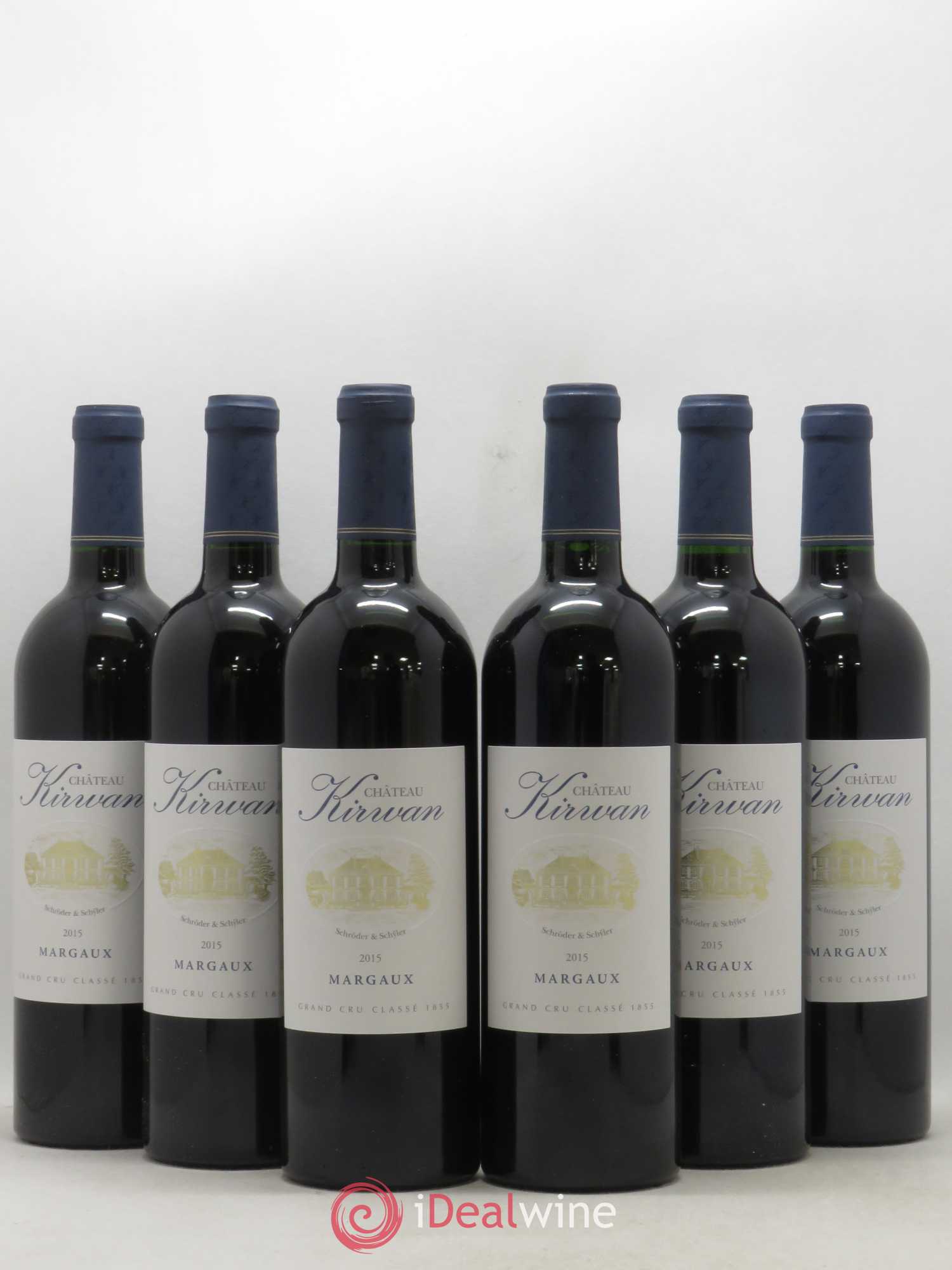 Château Kirwan 3ème Grand Cru Classé 2015 - Lot de 6 bouteilles - 0