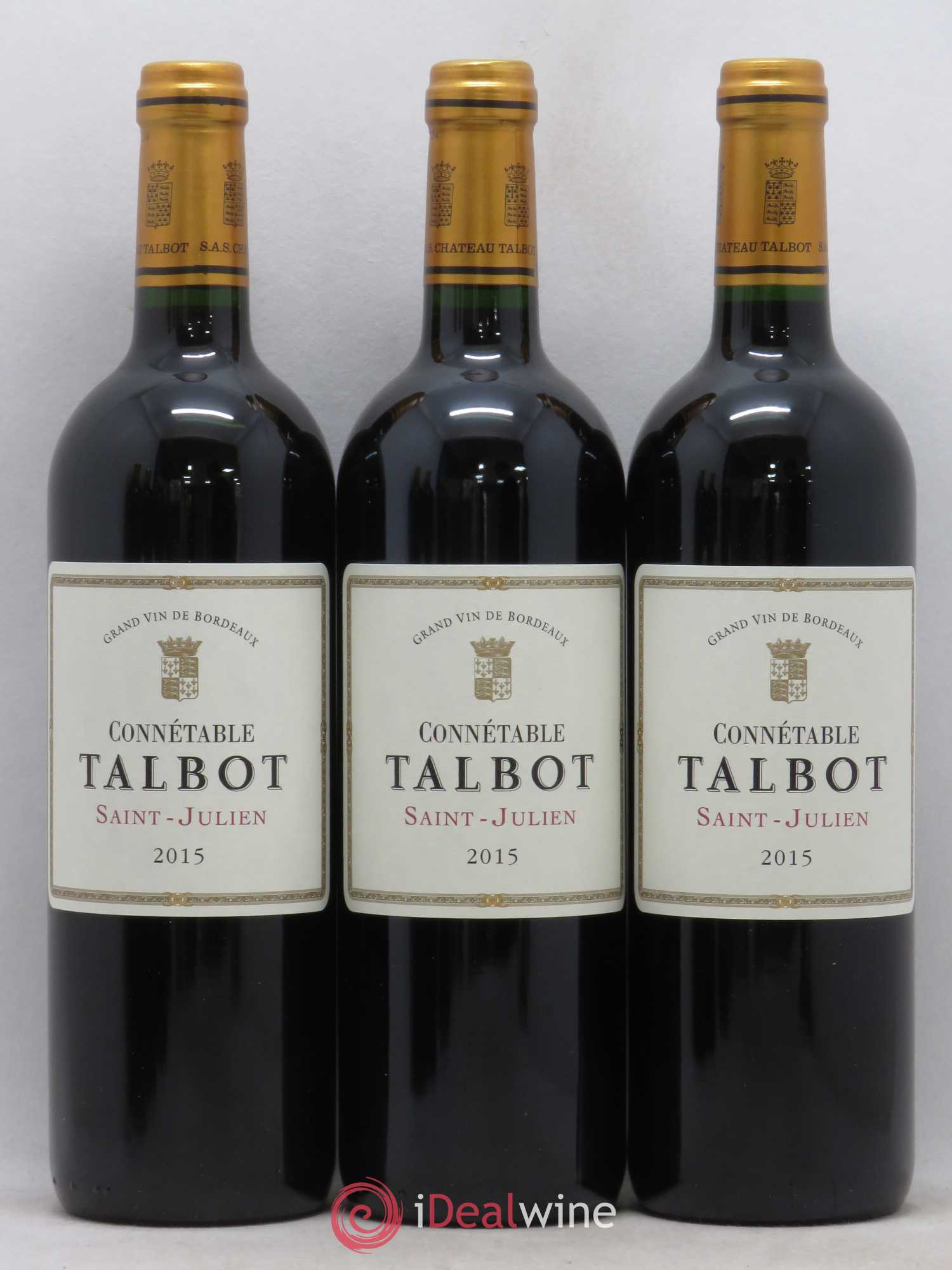 Connétable de Talbot Second Vin 2015 - Lot de 6 bouteilles - 2
