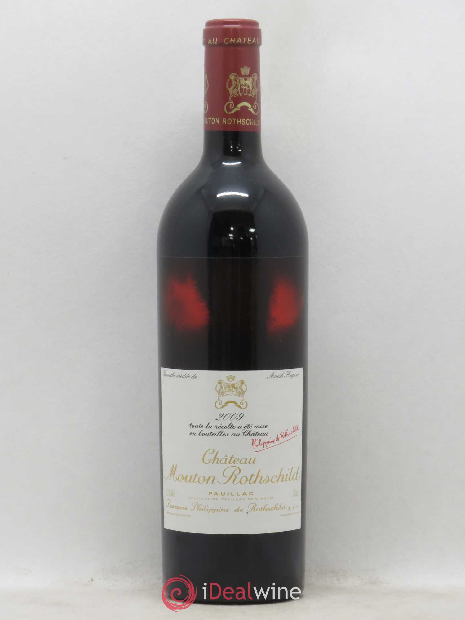 Château Mouton Rothschild 1er Grand Cru Classé 2009 - Lot de 1 bouteille - 0
