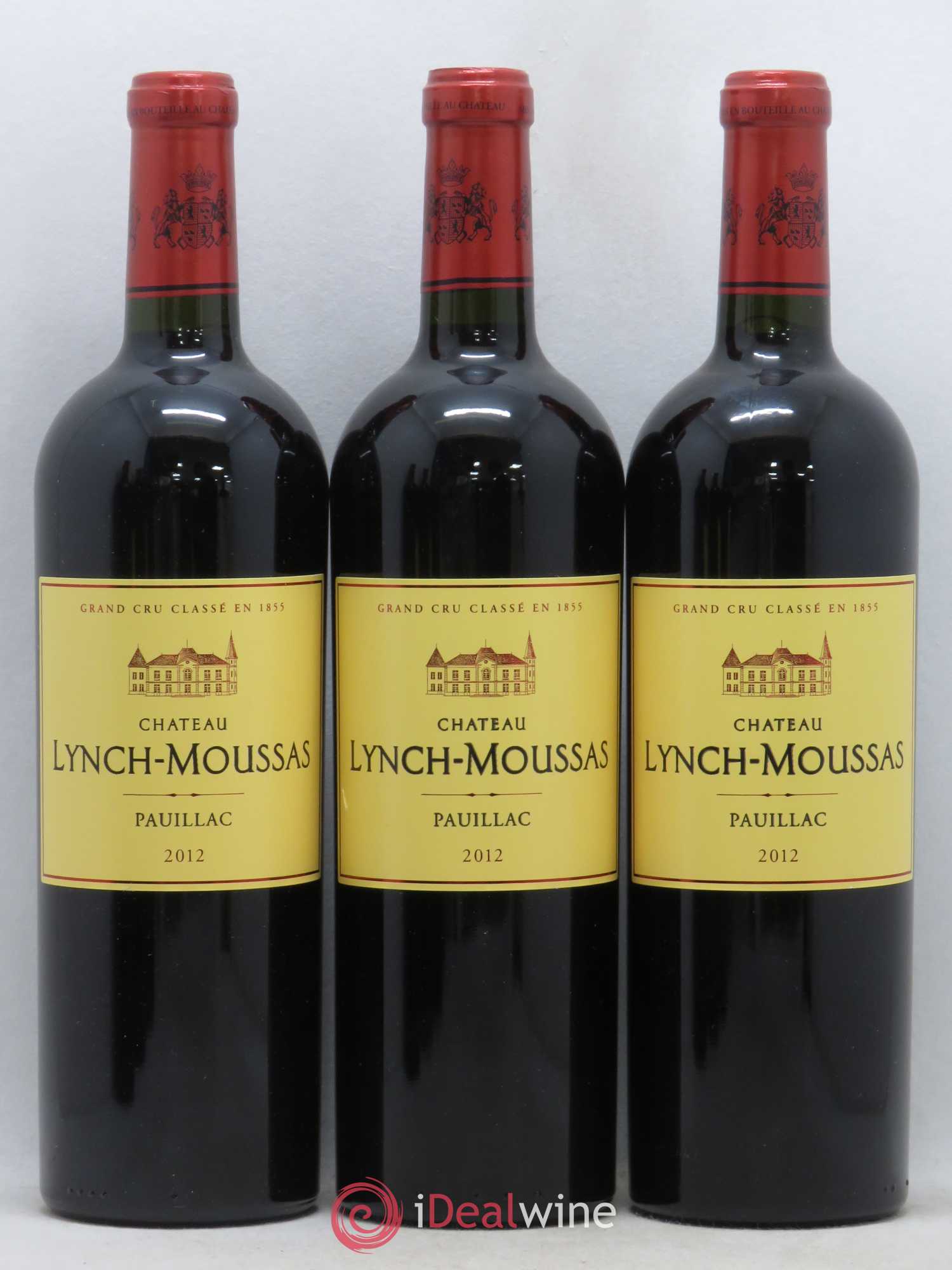Château Lynch Moussas 5ème Grand Cru Classé 2012 - Lot de 6 bouteilles - 1