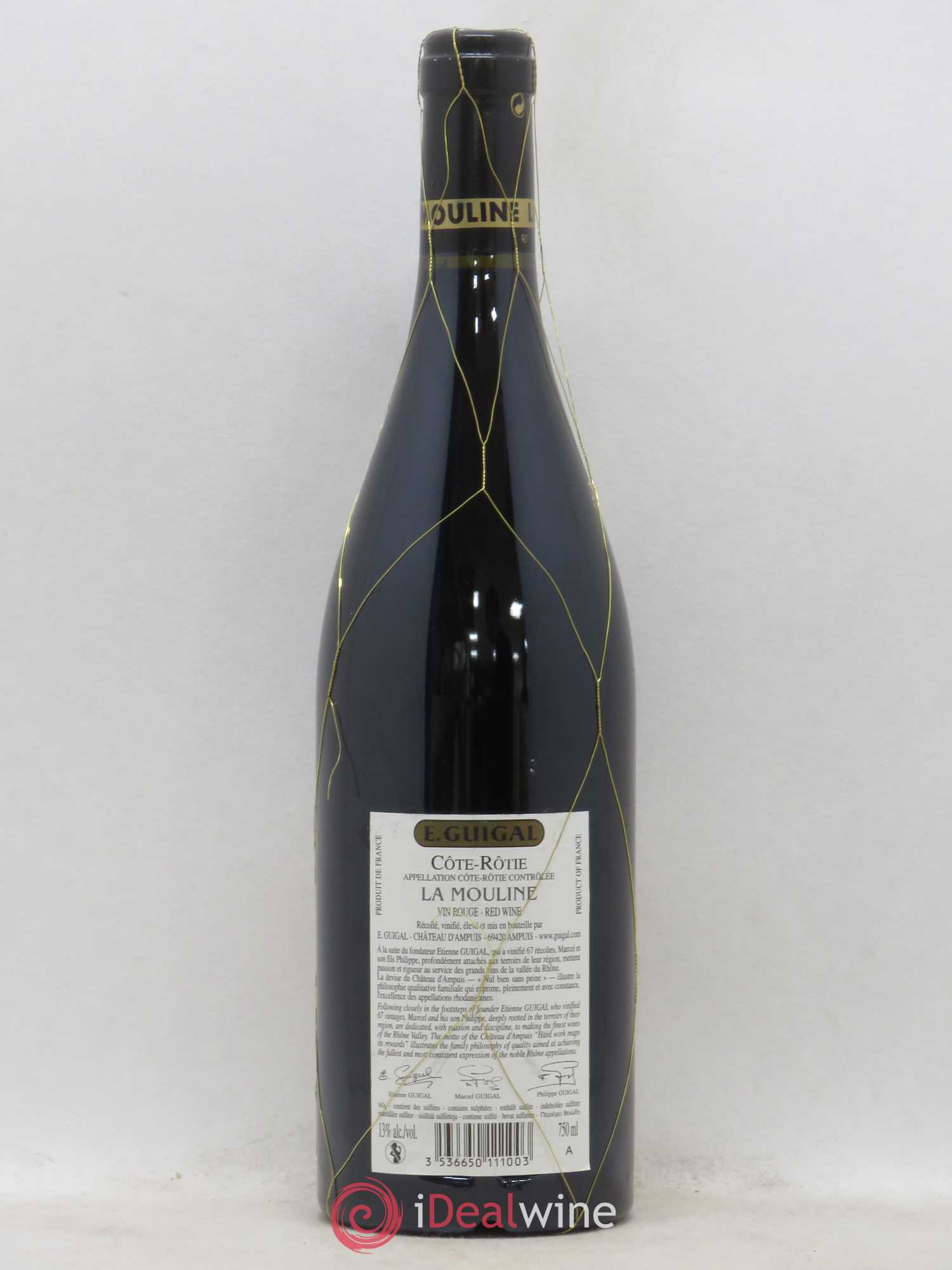 Côte-Rôtie La Mouline Guigal 2008 - Lot de 1 bouteille - 1
