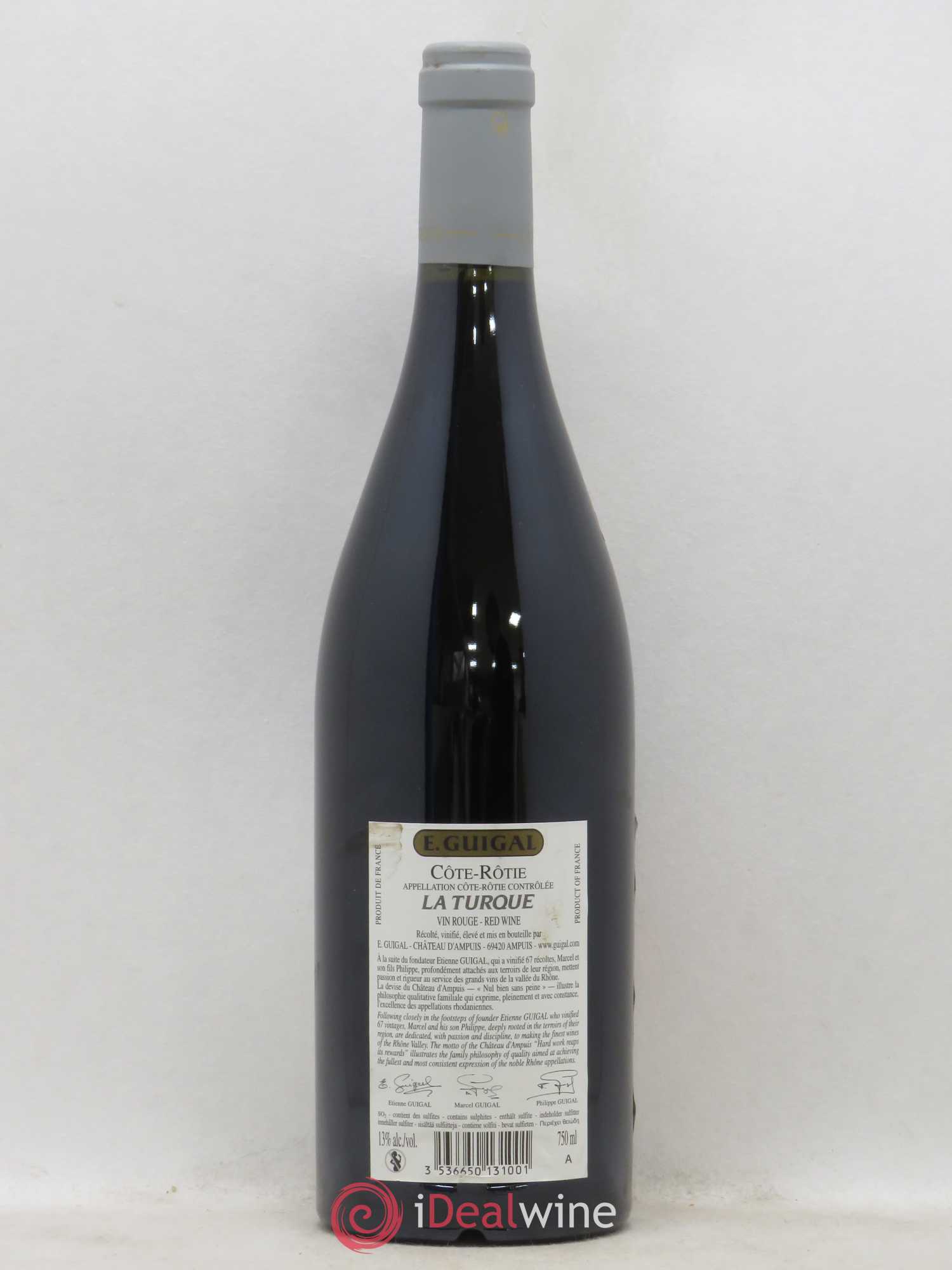 Côte-Rôtie La Turque Guigal 2008 - Lot de 1 bouteille - 1