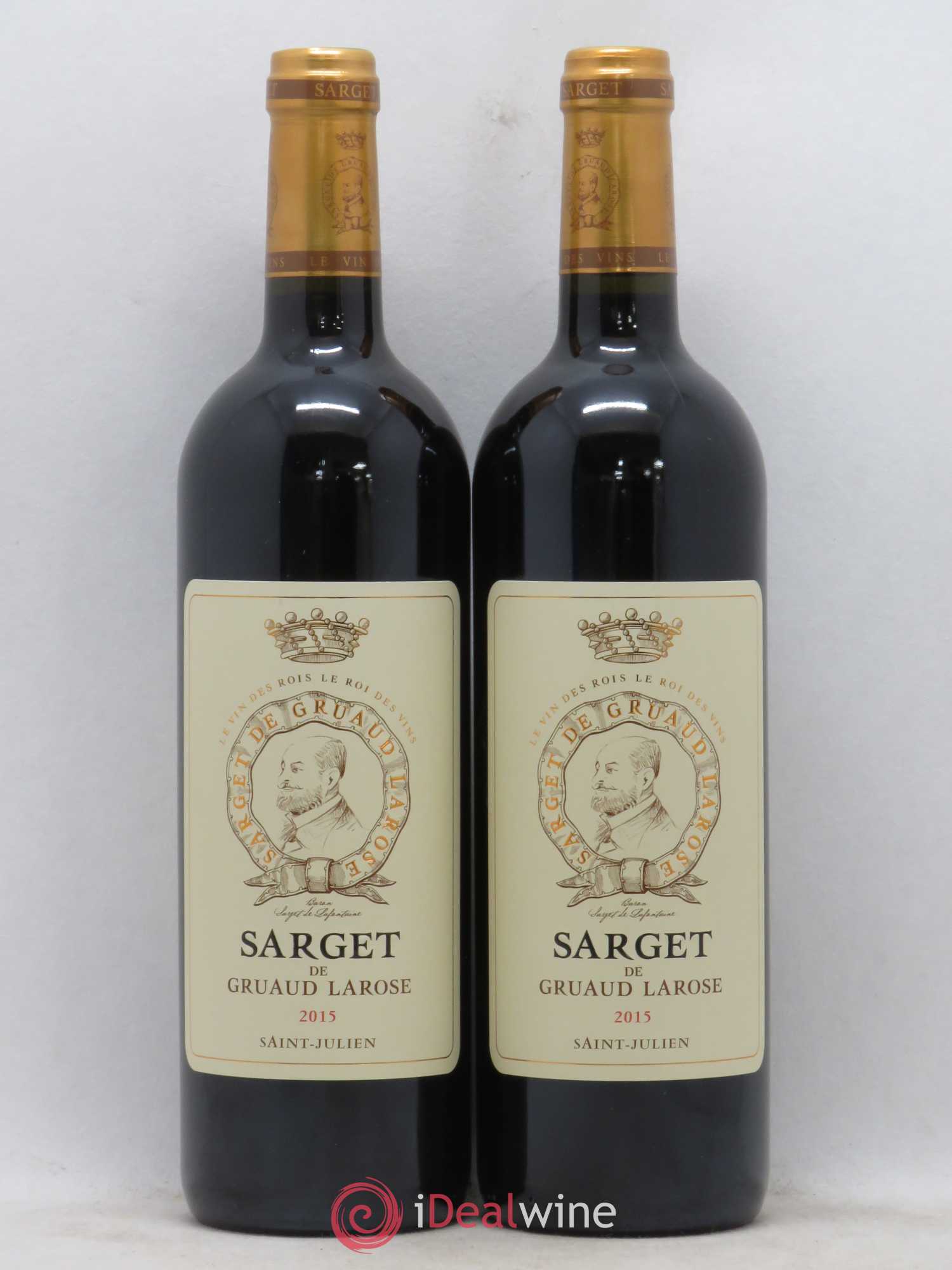 Sarget de Gruaud Larose Second Vin 2015 - Lot de 2 bouteilles - 0