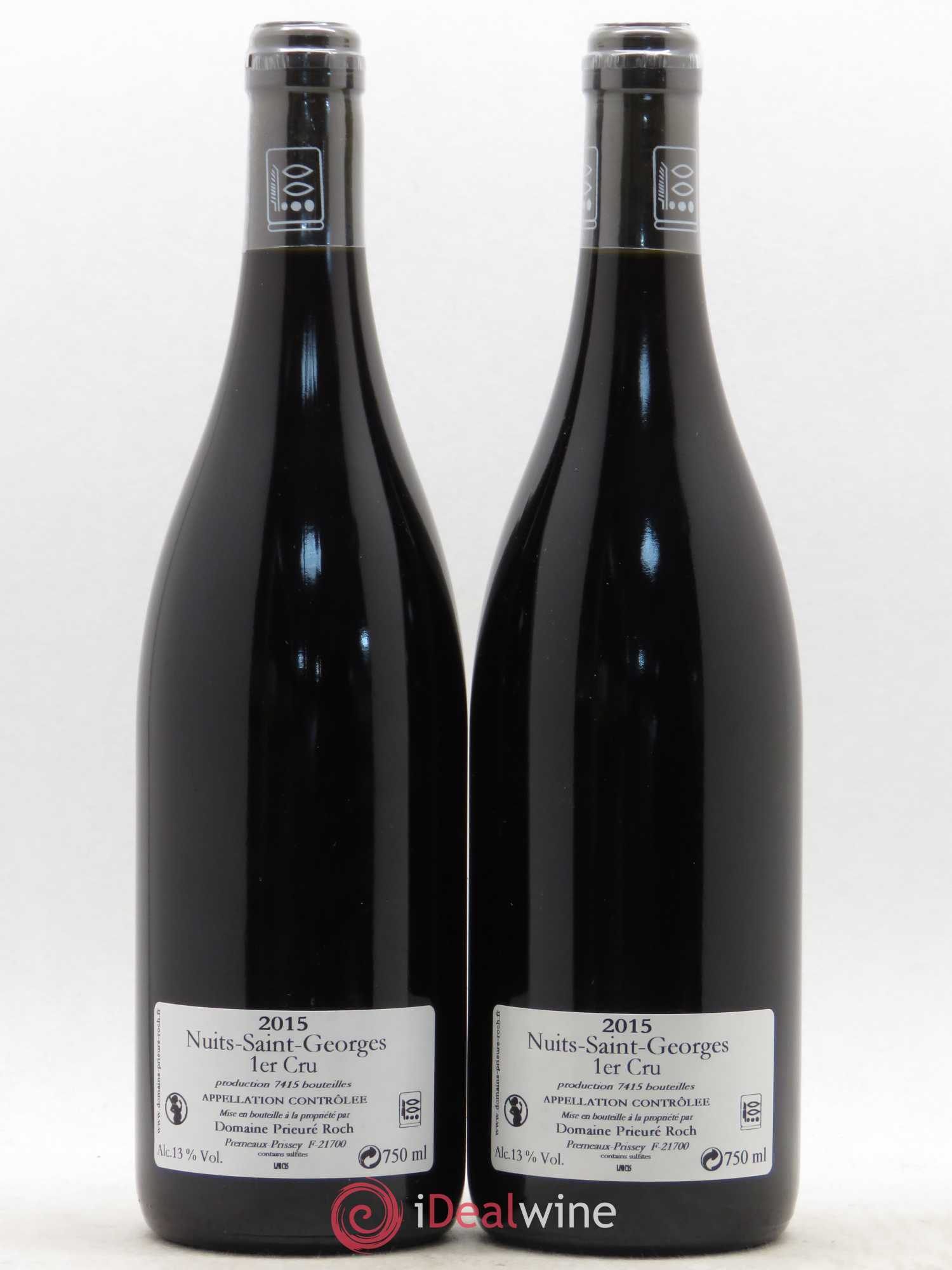 Nuits-Saint-Georges 1er Cru Prieuré Roch 2015 - Lot de 2 bouteilles - 1