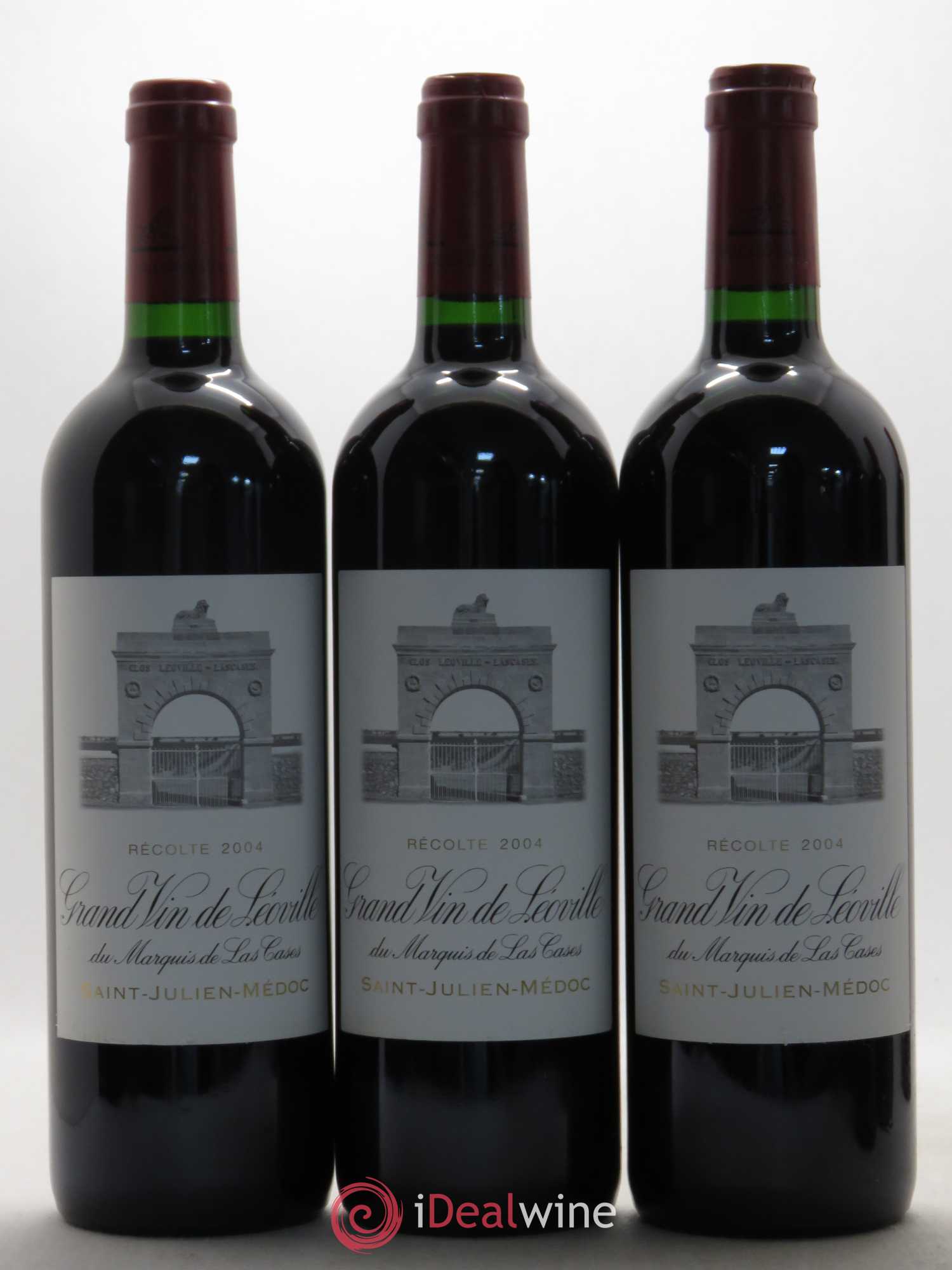 Château Léoville Las Cases 2ème Grand Cru Classé 2004 - Lot de 12 bouteilles - 3