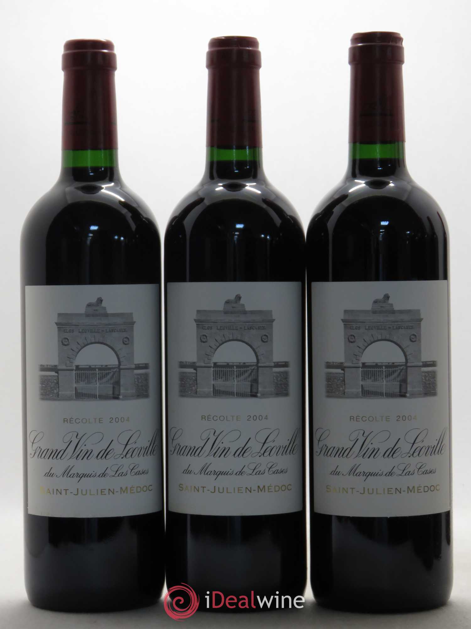 Château Léoville Las Cases 2ème Grand Cru Classé 2004 - Lot de 12 bouteilles - 4