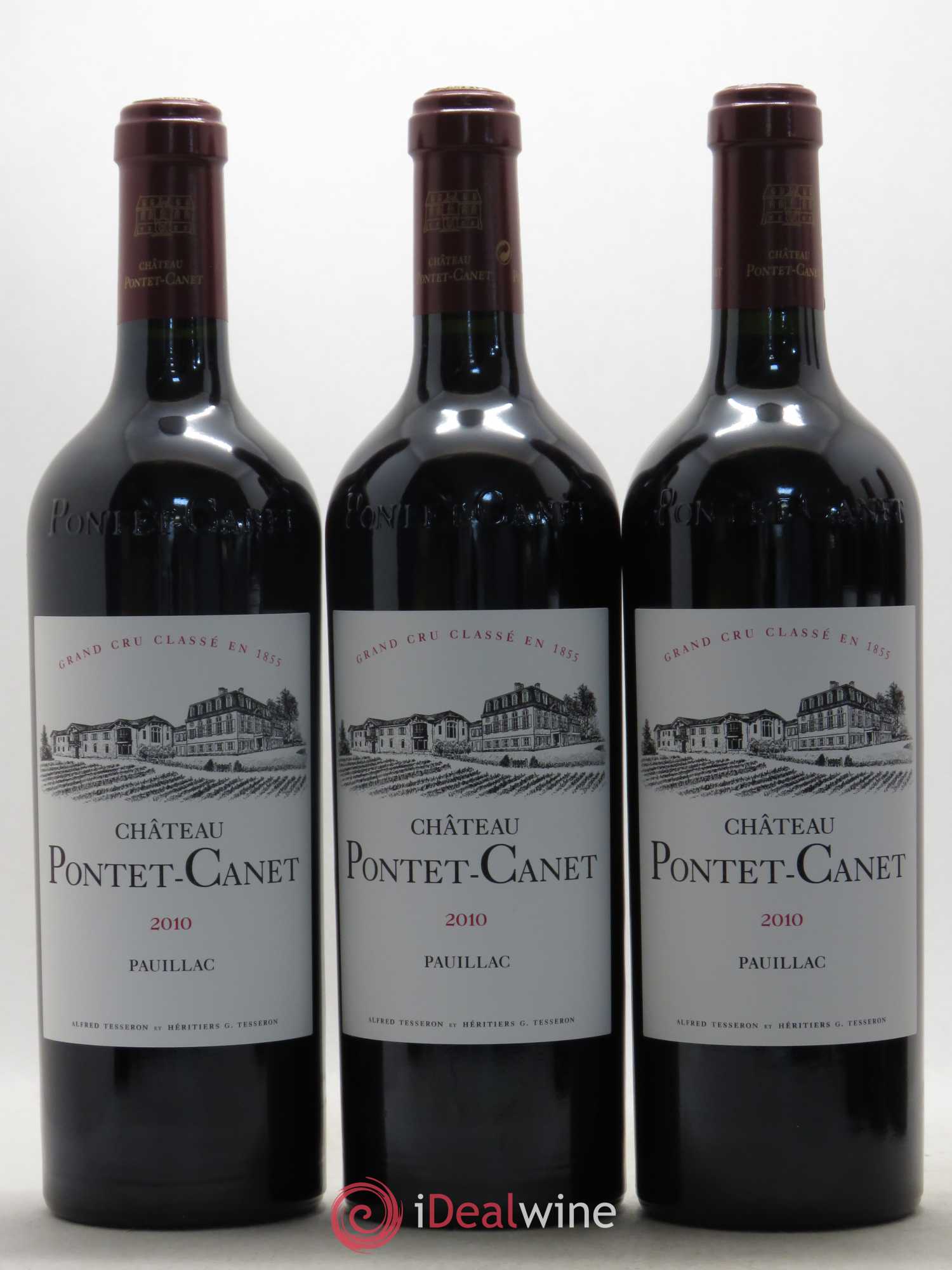 Château Pontet Canet 5ème Grand Cru Classé 2010 - Lot de 6 bouteilles - 2