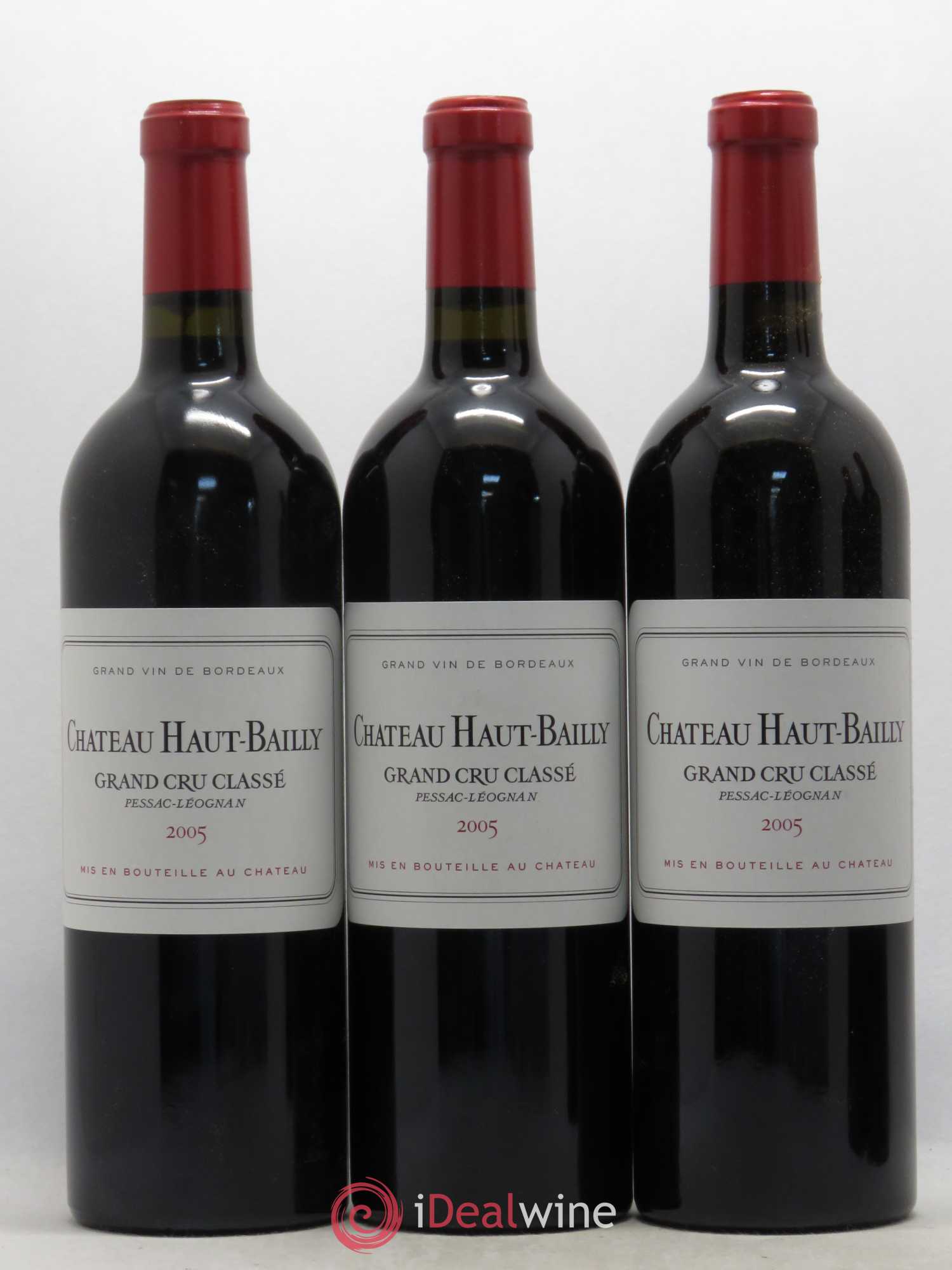 Château Haut-Bailly Cru Classé de Graves 2005 - Lot de 6 bouteilles - 1