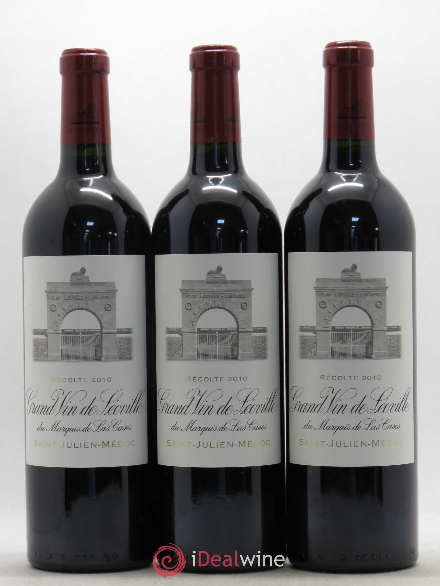 Château Léoville Las Cases 2ème Grand Cru Classé 2010 - Lot de 6 bouteilles - 1