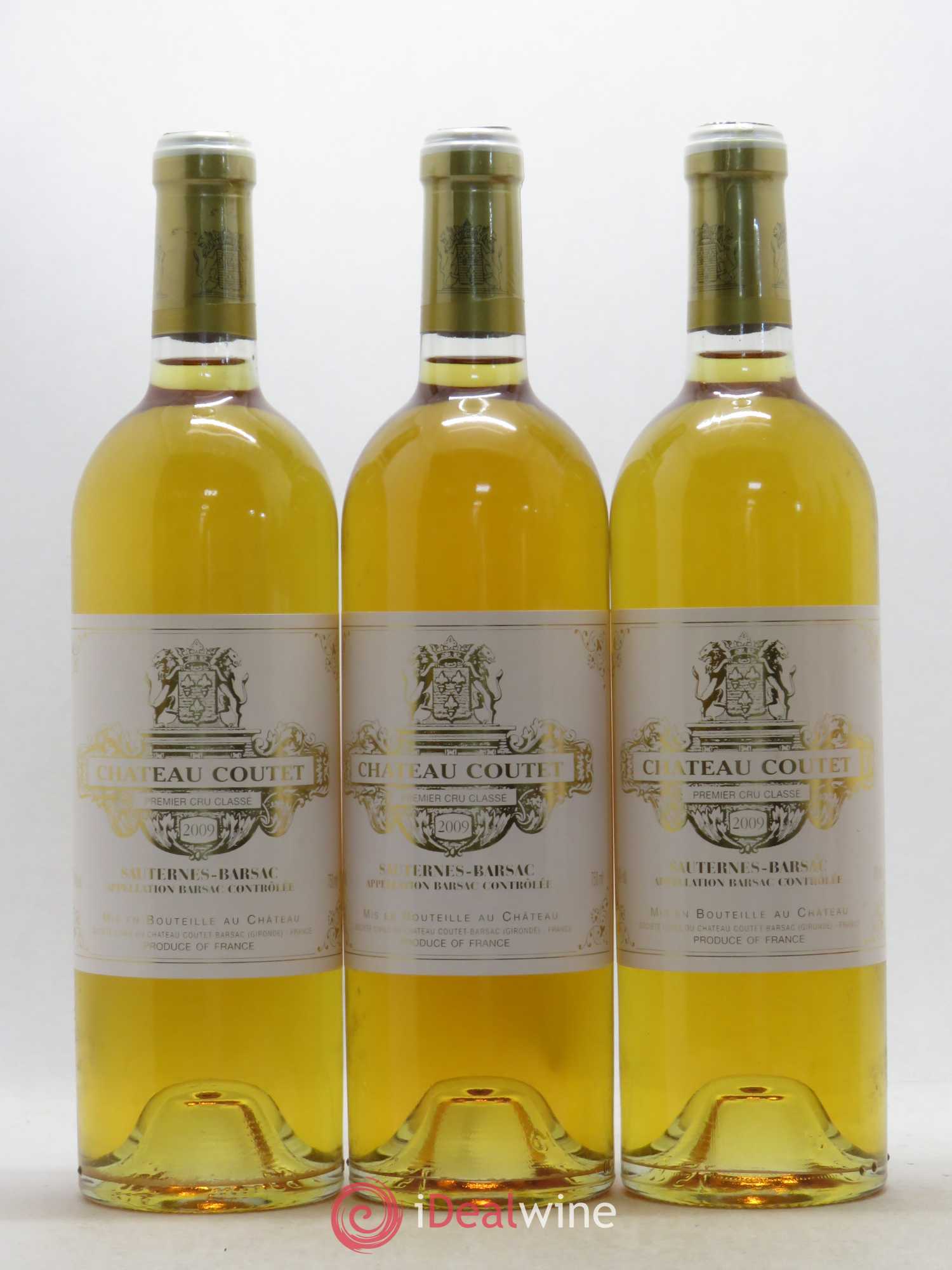 Château Coutet 1er Grand Cru Classé 2009 - Lotto di 6 bottiglie - 1