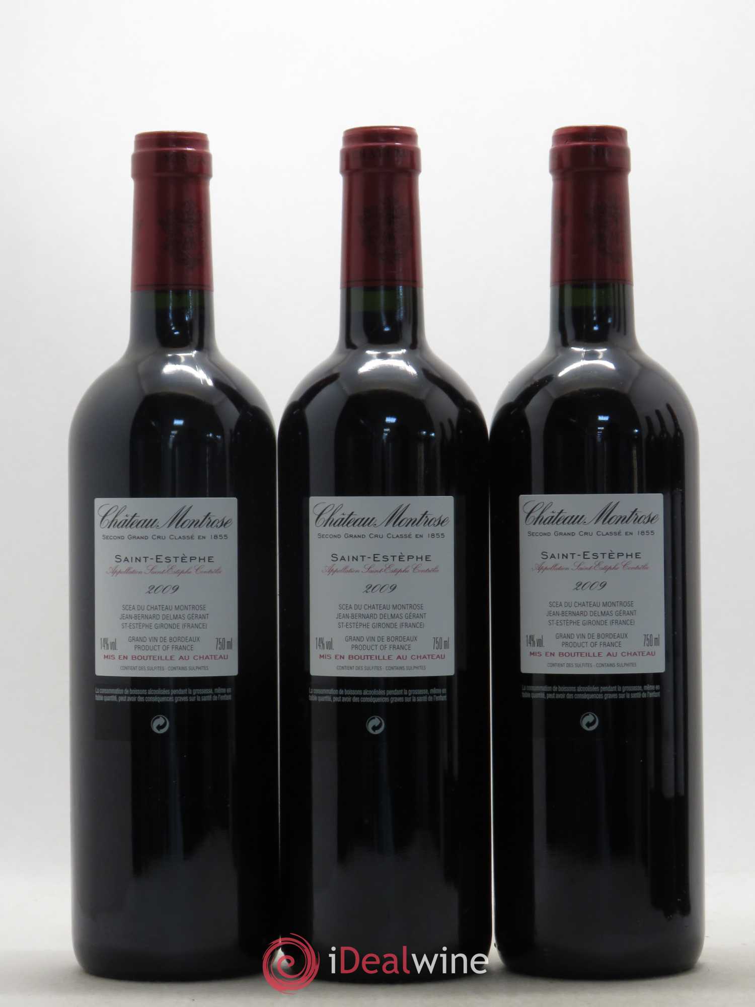 Château Montrose 2ème Grand Cru Classé 2009 - Lot de 6 bouteilles - 4