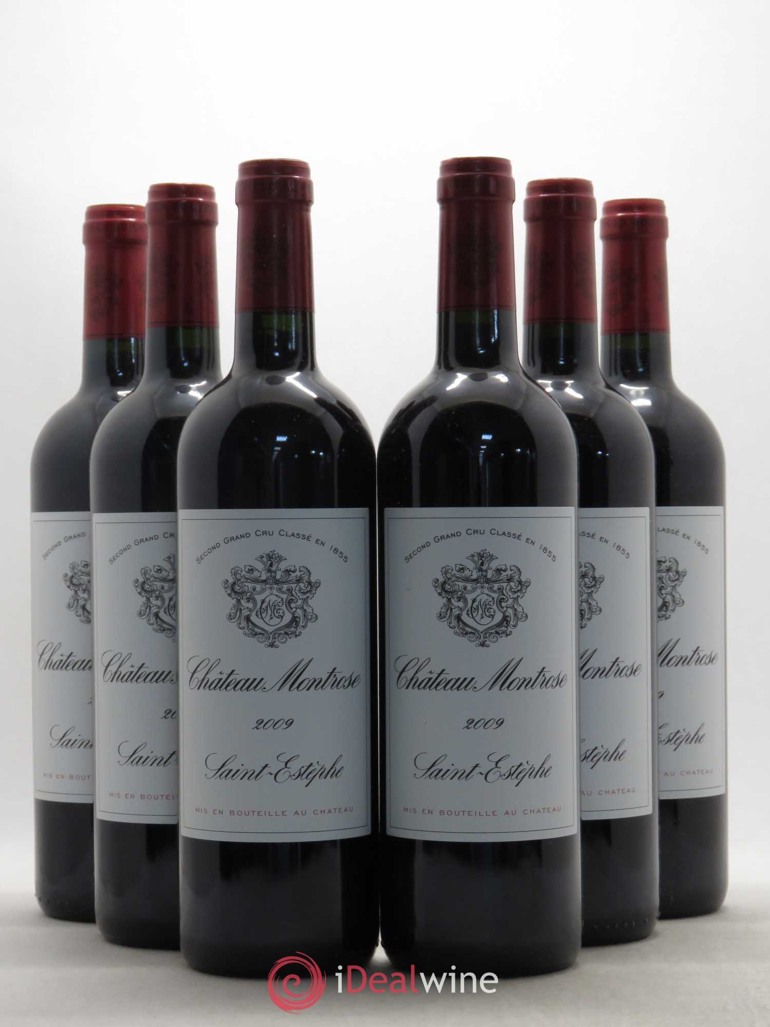 Château Montrose 2ème Grand Cru Classé 2009 - Lot de 6 bouteilles - 0