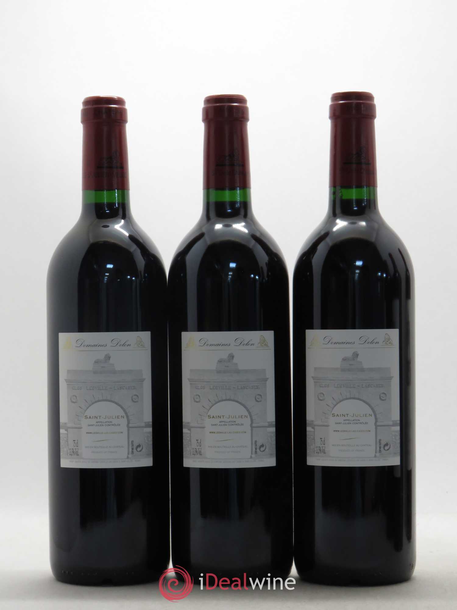 Château Léoville Las Cases 2ème Grand Cru Classé 2002 - Lot de 6 bouteilles - 3