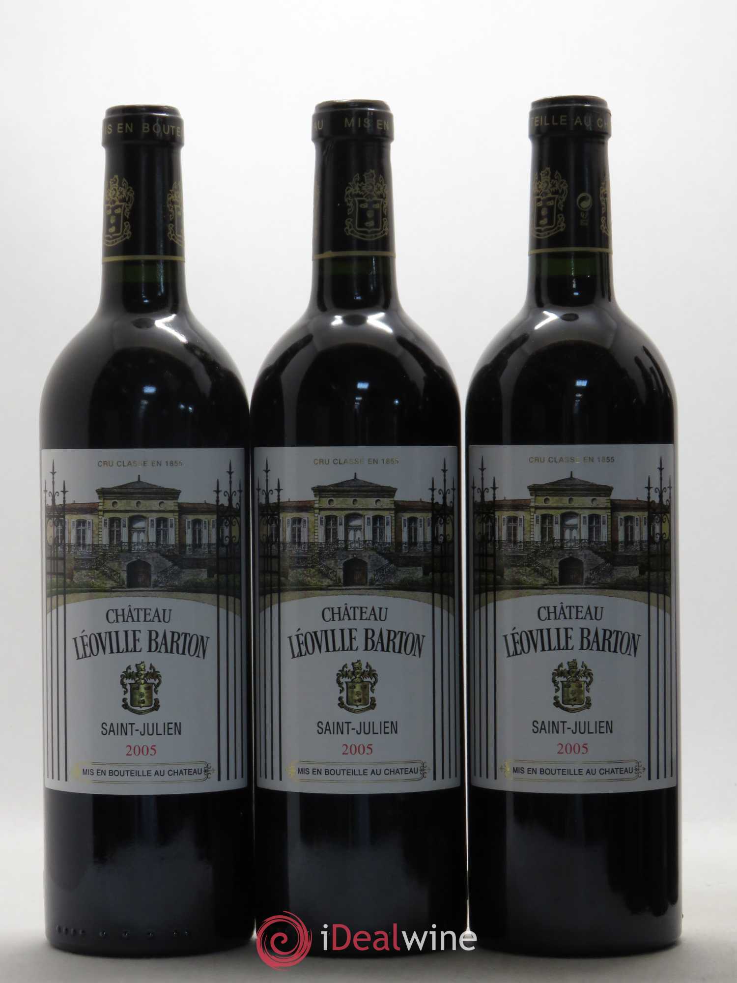 Château Léoville Barton 2ème Grand Cru Classé 2005 - Lot de 12 bouteilles - 2