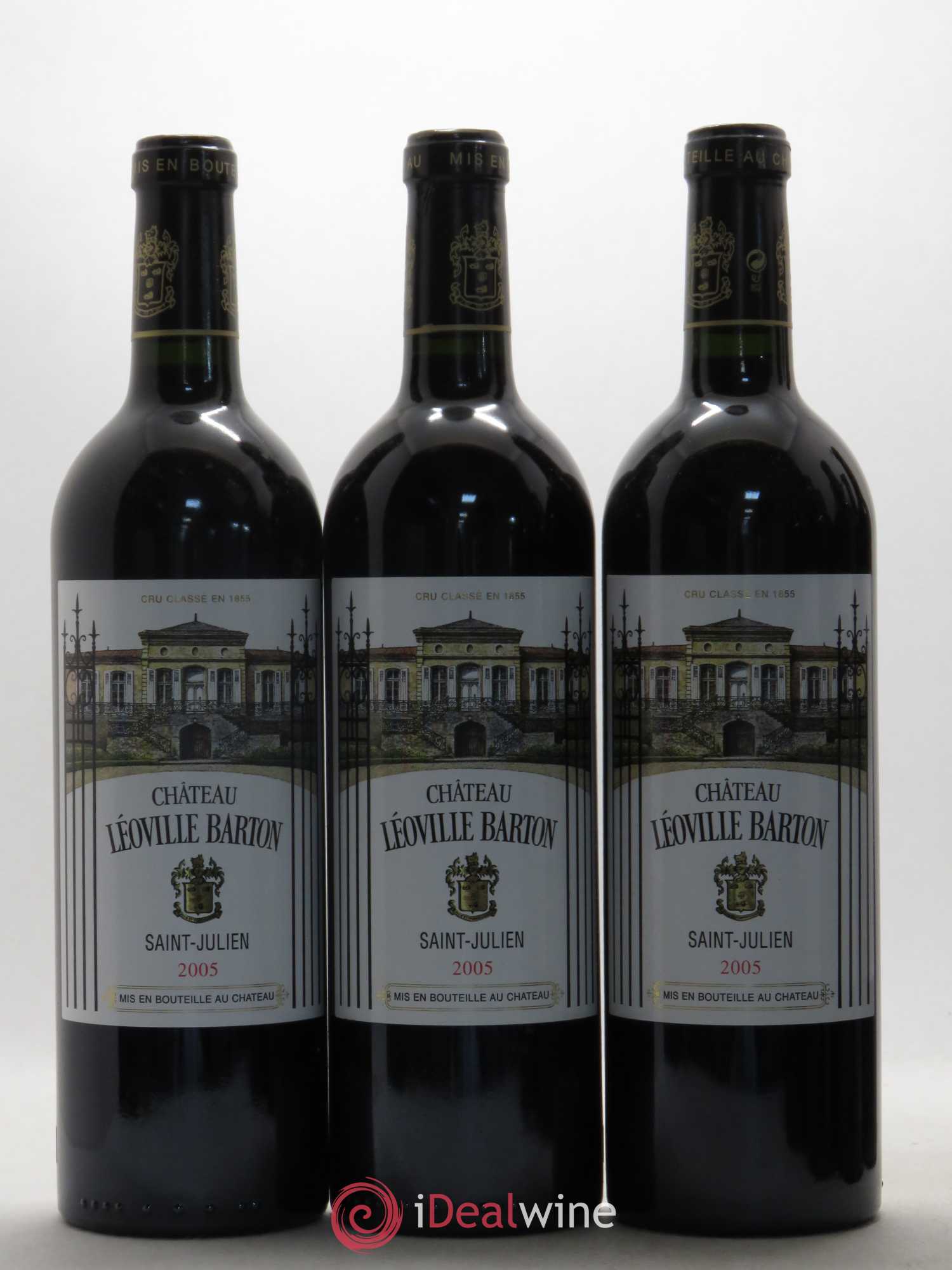 Château Léoville Barton 2ème Grand Cru Classé 2005 - Lot de 12 bouteilles - 3