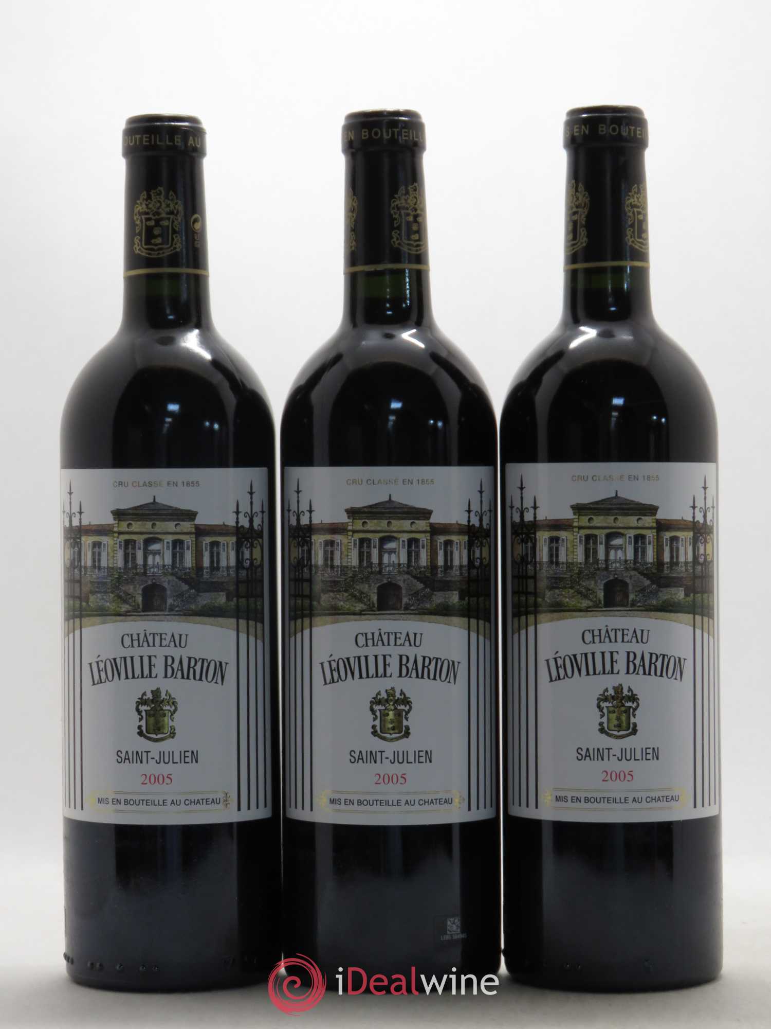 Château Léoville Barton 2ème Grand Cru Classé 2005 - Lot de 12 bouteilles - 4