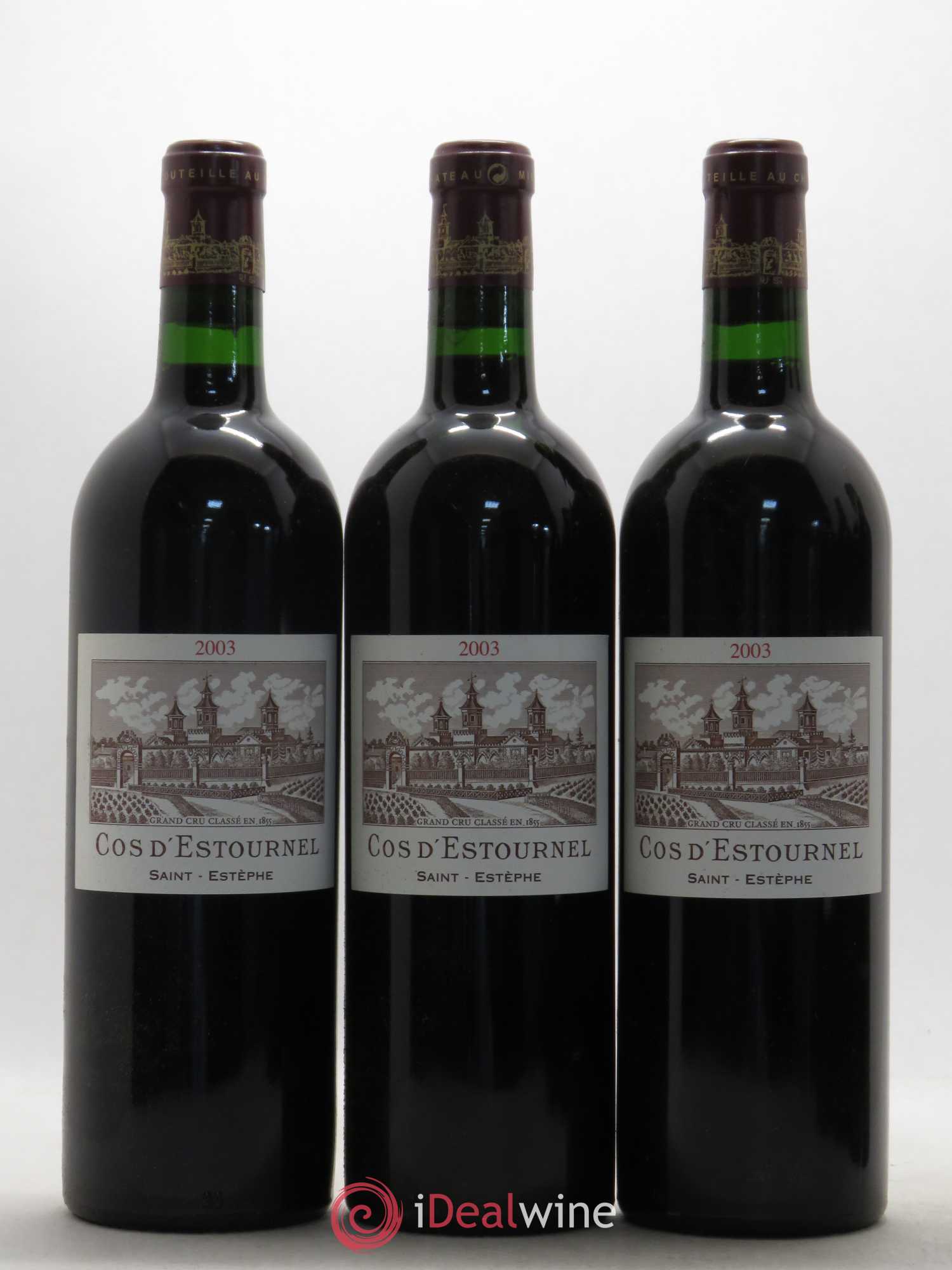 Cos d'Estournel 2ème Grand Cru Classé 2003 - Lot de 6 bouteilles - 1
