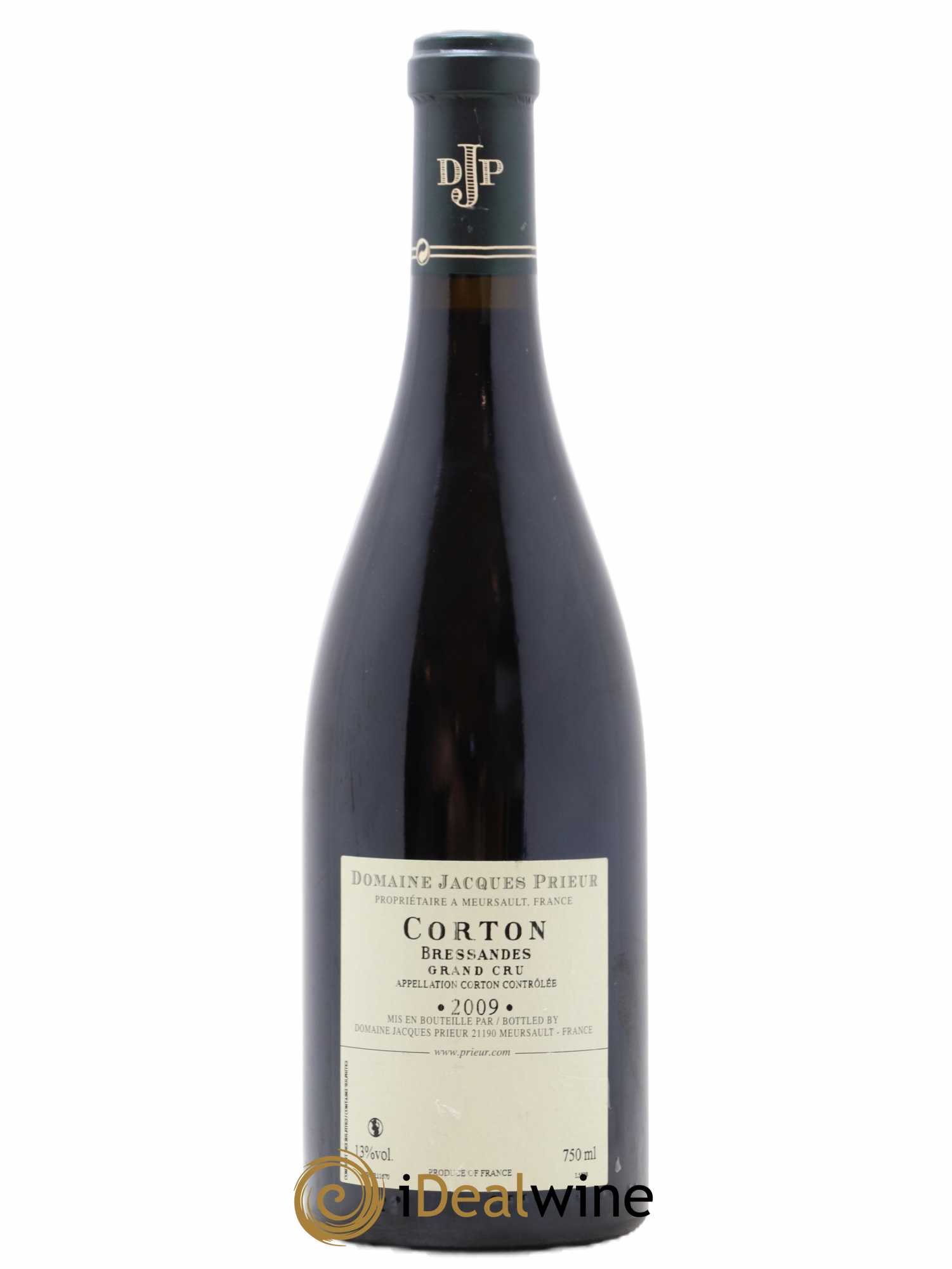 Corton-Bressandes Grand Cru Jacques Prieur (Domaine) 2009 - Lot de 1 bouteille - 1