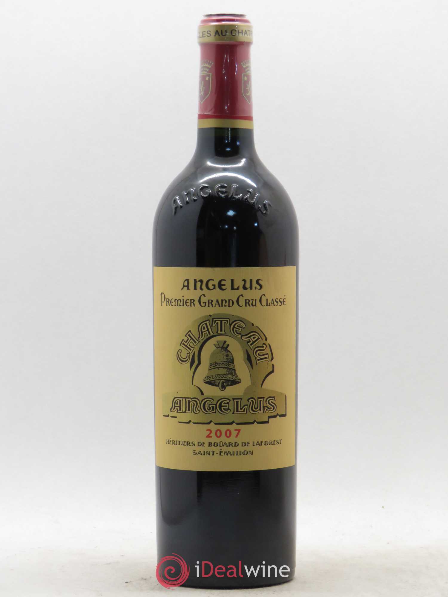 Château Angélus 1er Grand Cru Classé A 2007 - Lot de 1 bouteille - 0