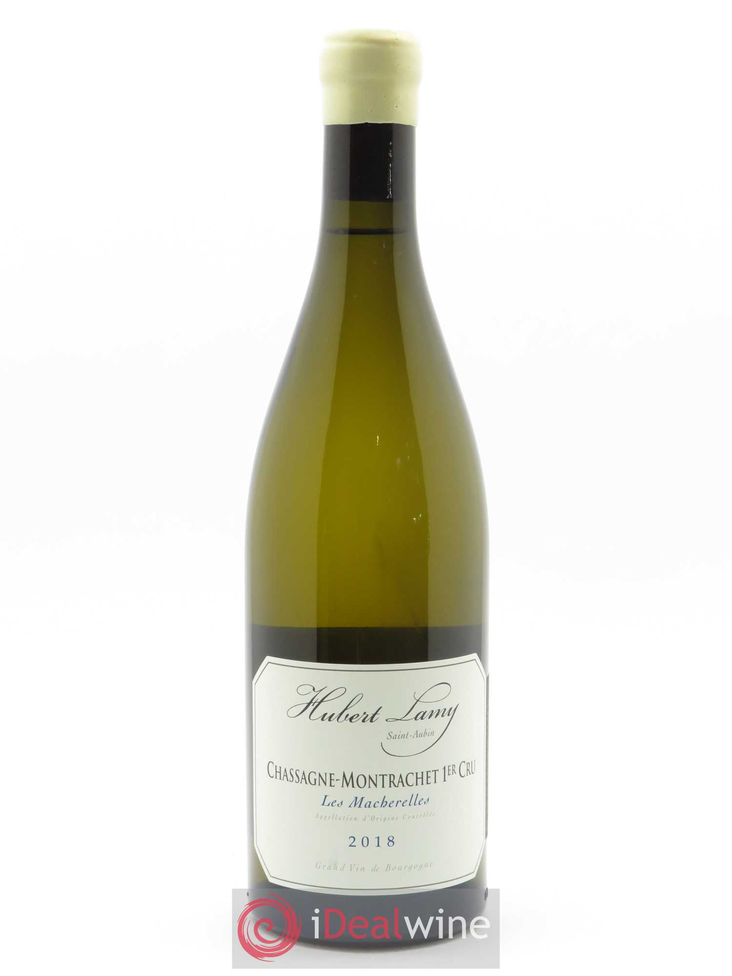 Chassagne-Montrachet 1er Cru Les Macherelles Hubert Lamy 2018 - Lot de 1 bouteille - 0