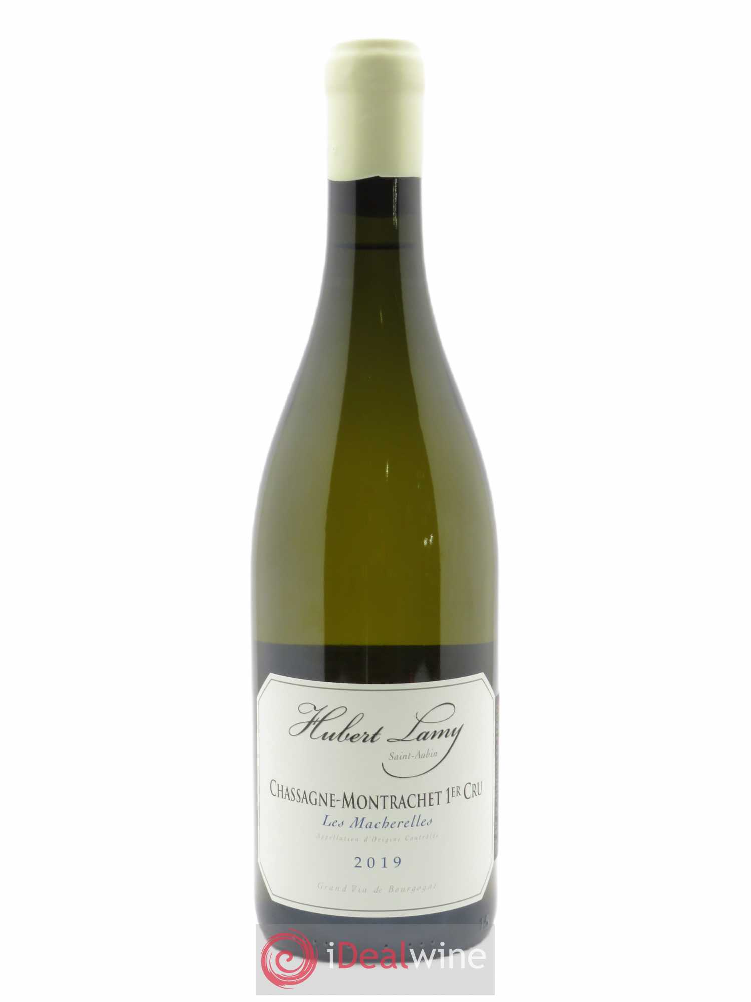 Chassagne-Montrachet 1er Cru Les Macherelles Hubert Lamy 2019 - Lot de 1 bouteille - 0