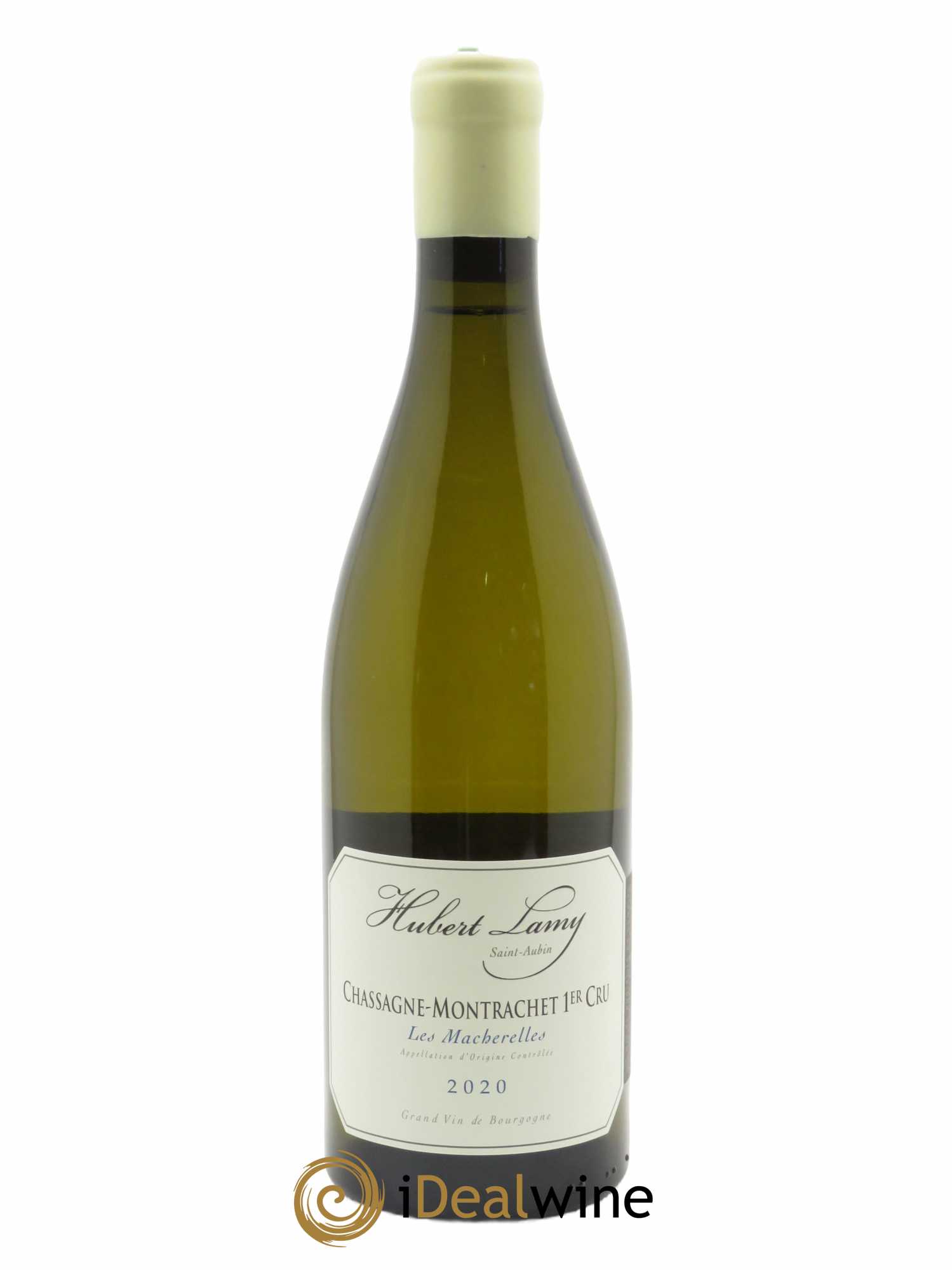 Chassagne-Montrachet 1er Cru Les Macherelles Hubert Lamy 2020 - Lot de 1 bouteille - 0