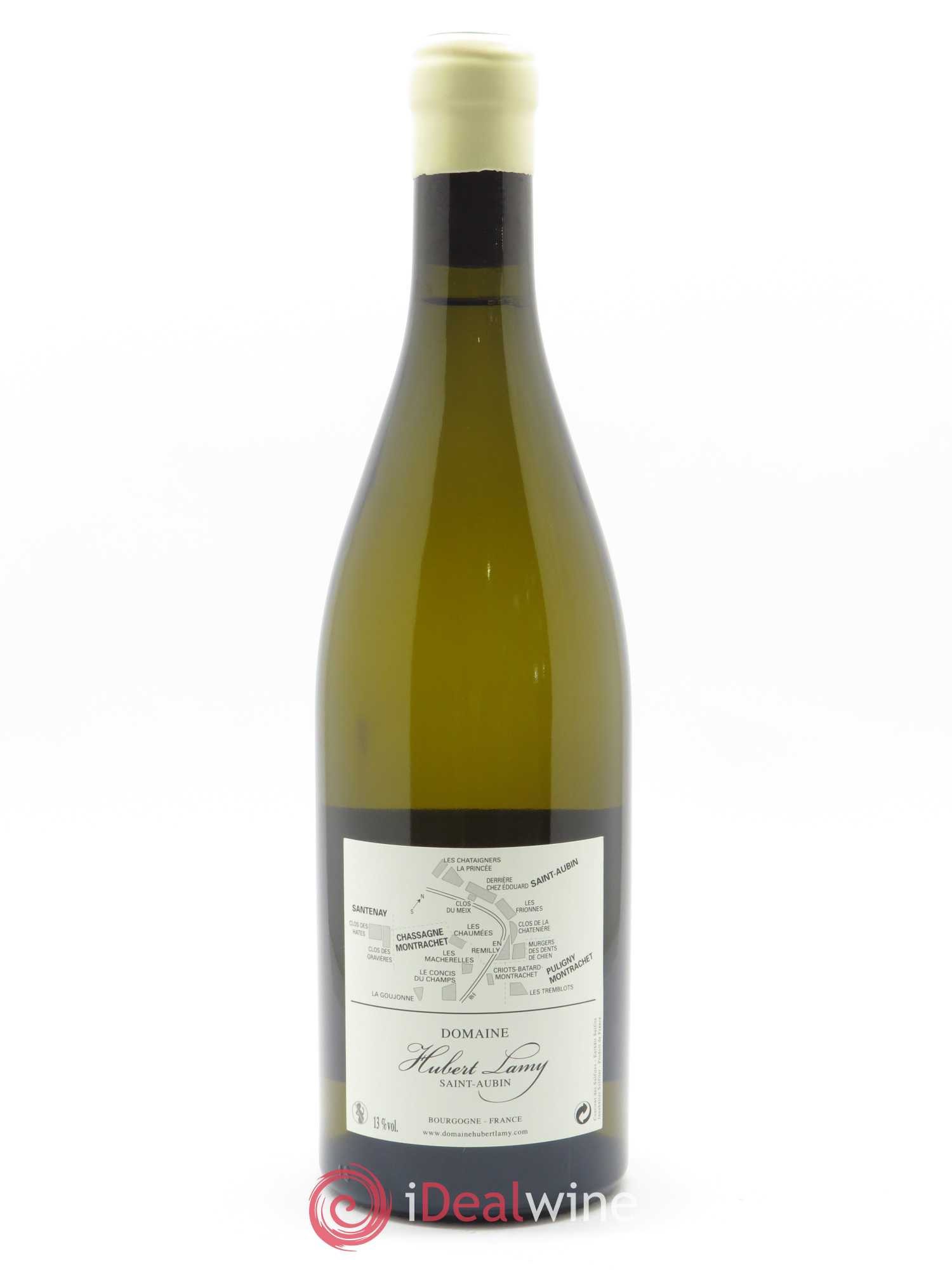 Saint-Aubin 1er Cru En Rémilly Hubert Lamy 2018 - Lot de 1 bouteille - 1