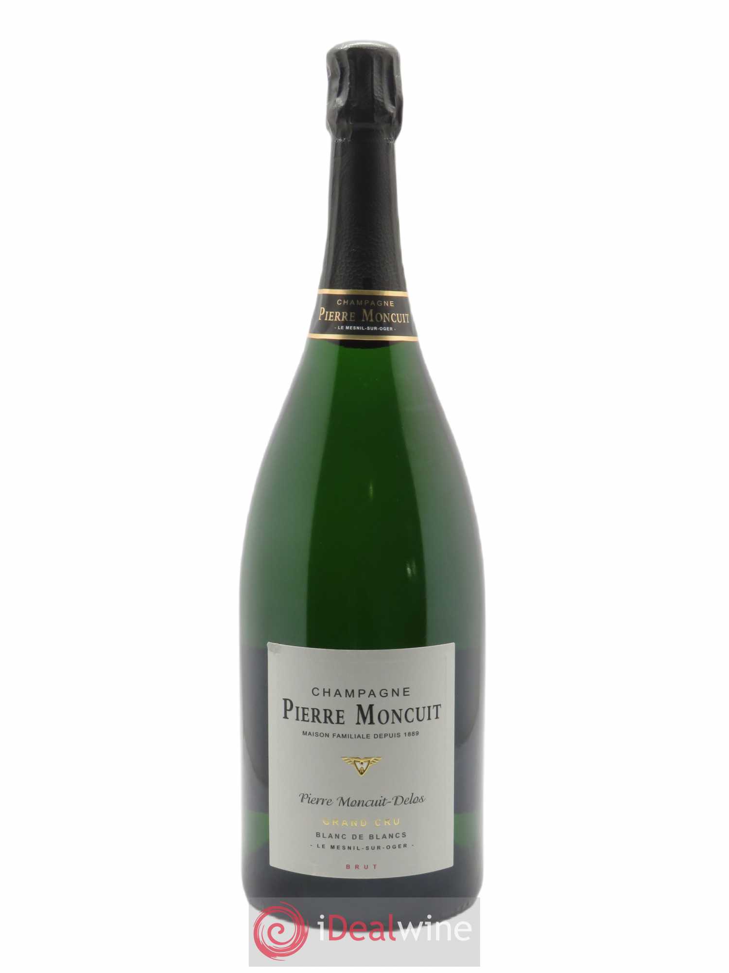 Pierre Moncuit-Delos Grand Cru Brut Pierre Moncuit  - Lot de 1 magnum - 0