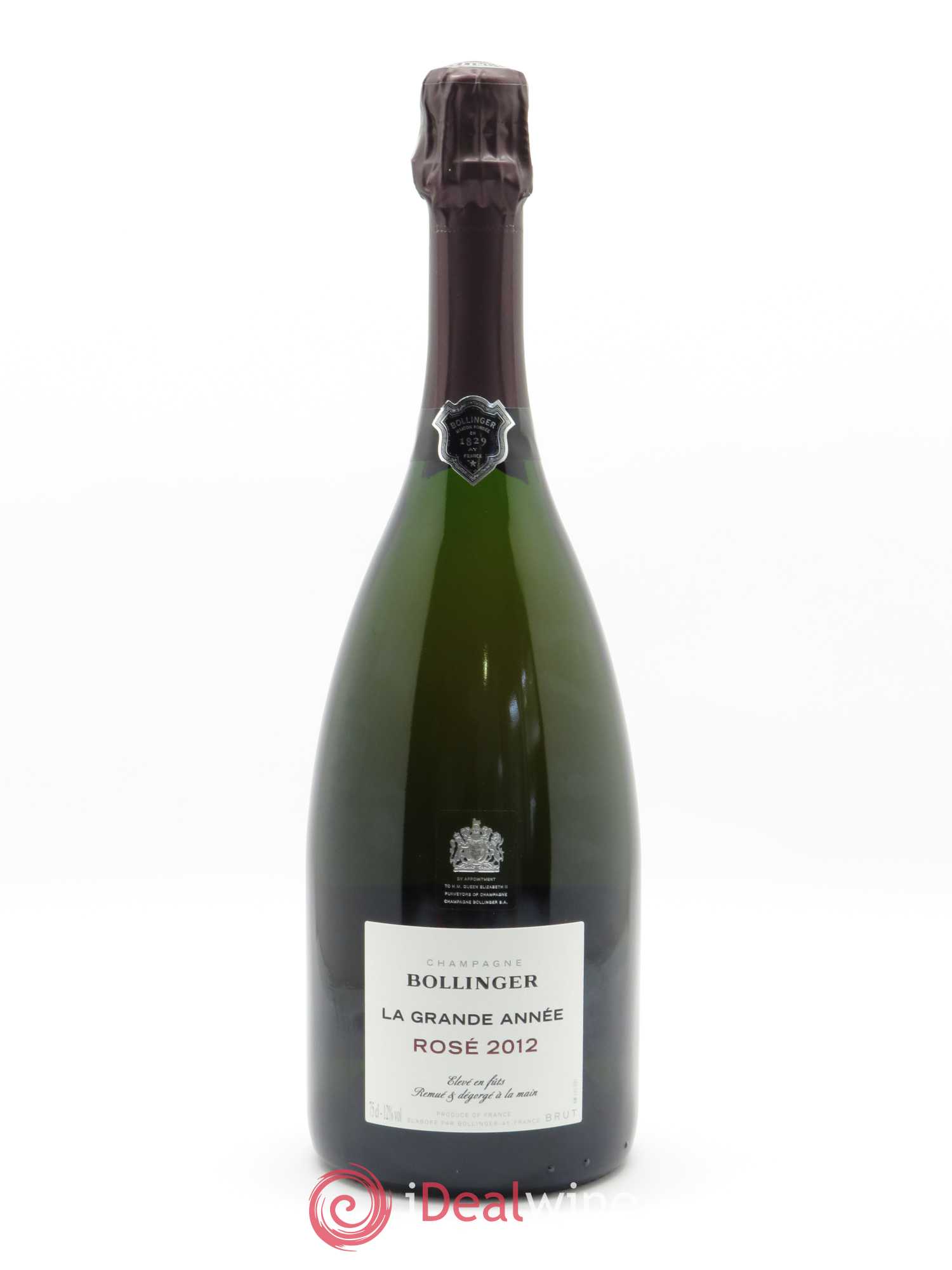 Grande Année Brut Bollinger 2012 - Lot de 1 bouteille - 0