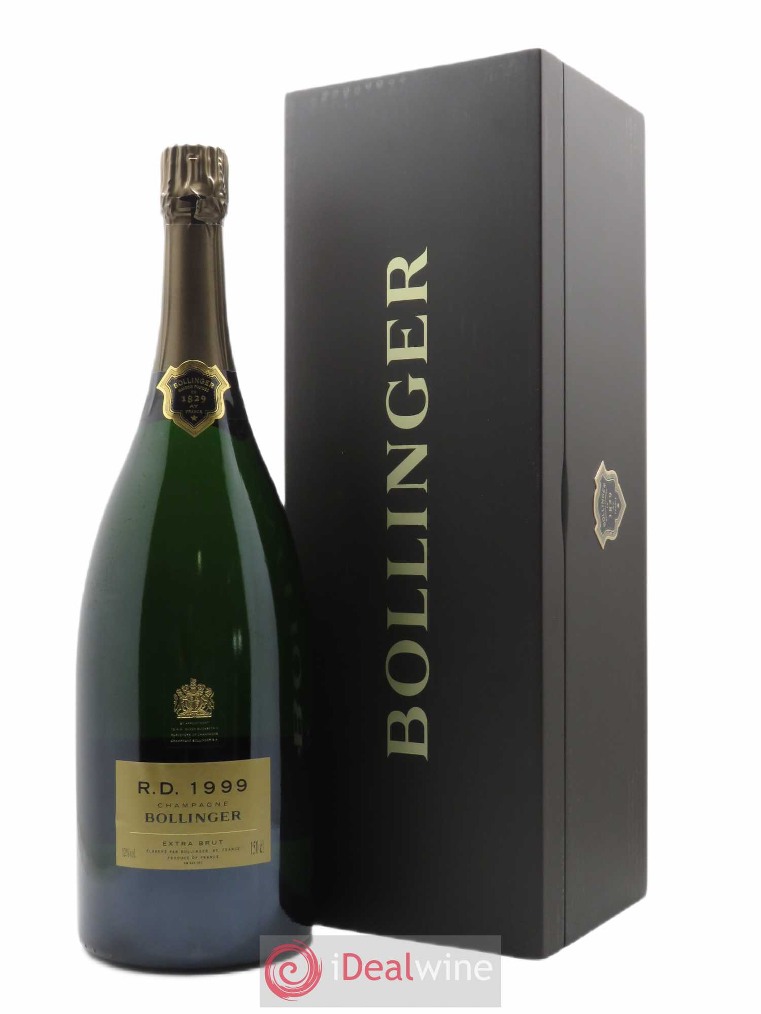 R.D. Extra-Brut Bollinger 1999 - Lot de 1 magnum - 0