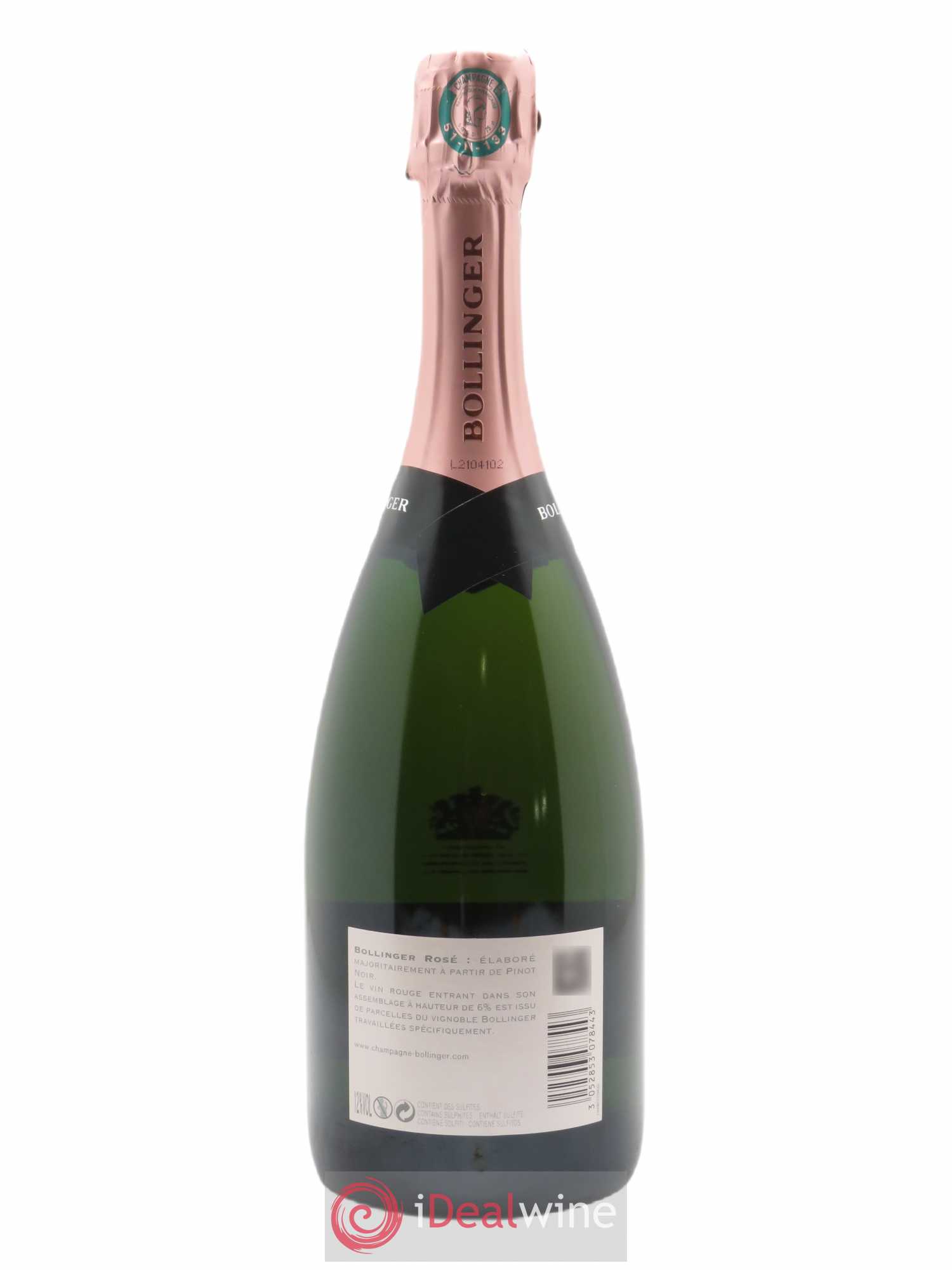 La Grande Année Brut Bollinger 2008 - Lot de 1 bouteille - 2