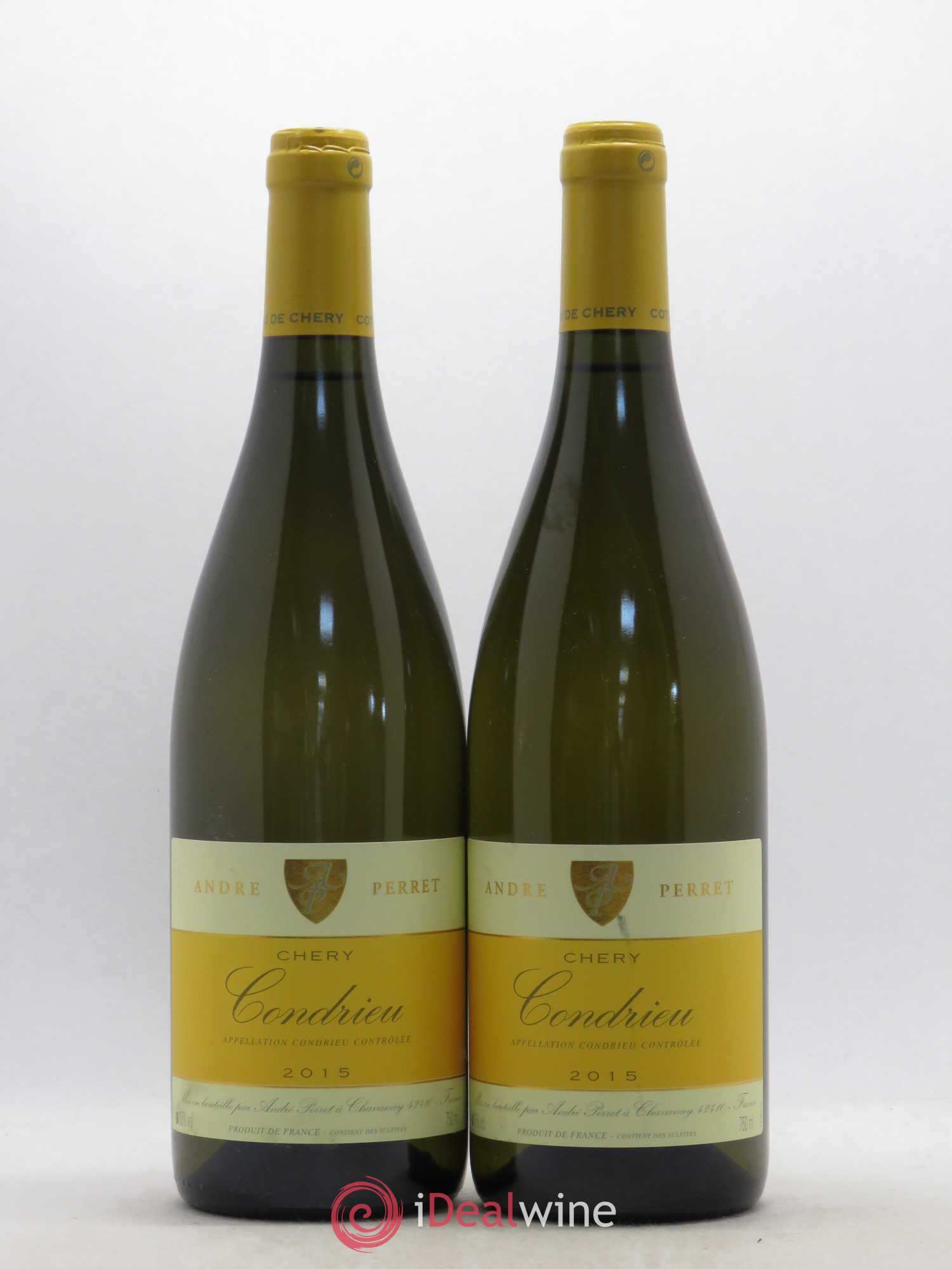 Condrieu Chery André Perret 2015 - Lot de 2 bouteilles - 0