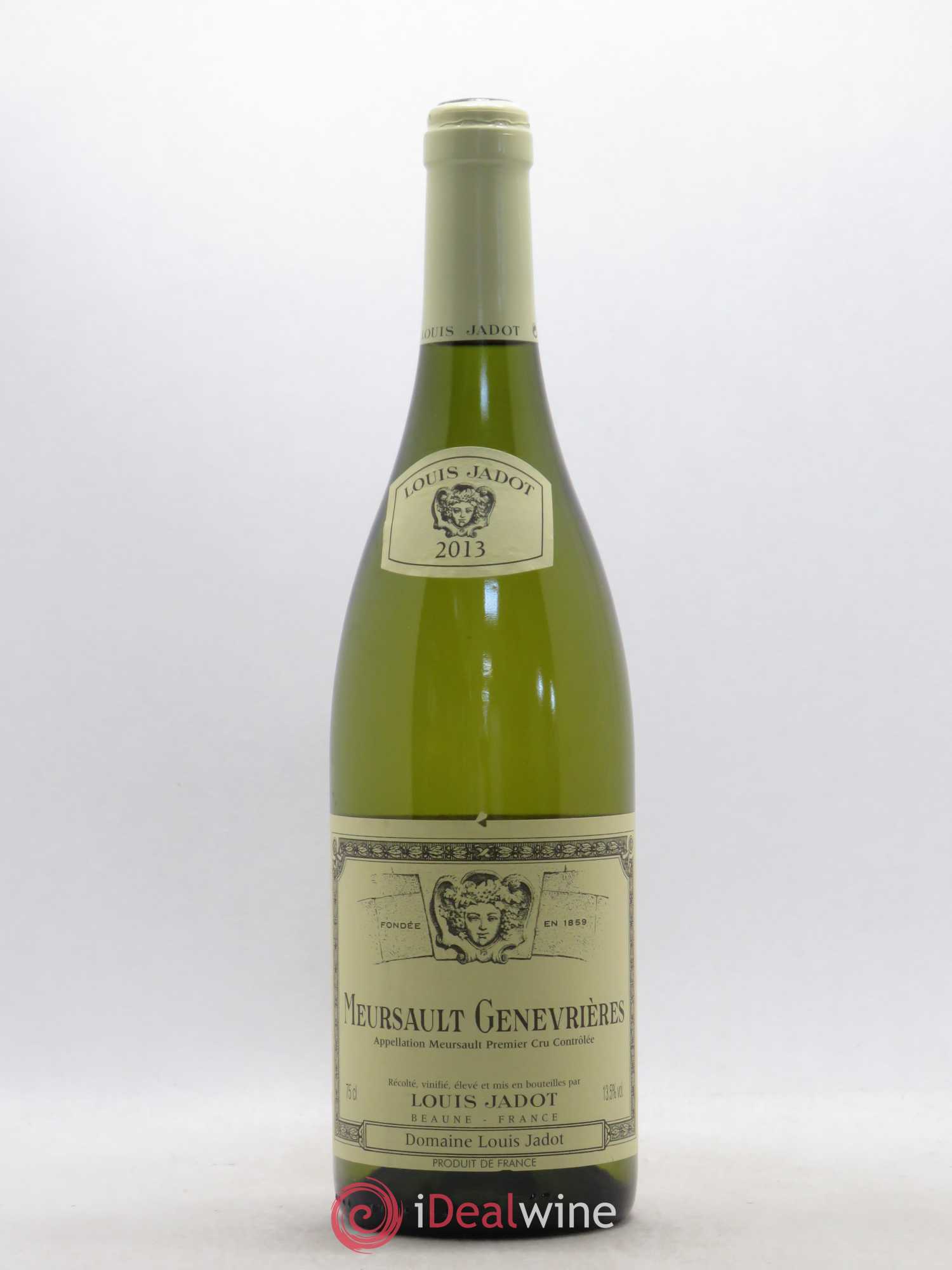 Meursault 1er Cru Les Genevrières Domaine Louis Jadot 2013 - Lot de 1 bouteille - 0