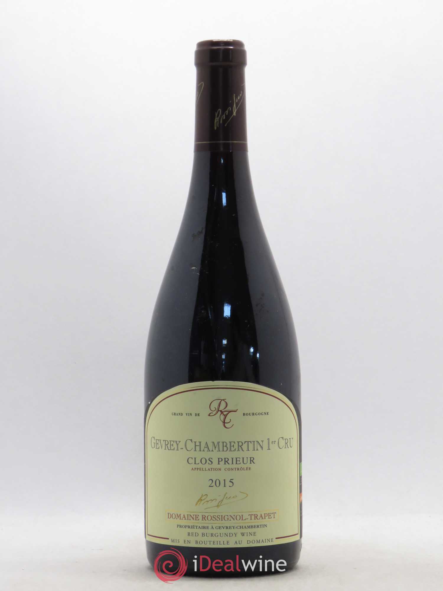 Gevrey-Chambertin 1er Cru Clos Prieur Rossignol-Trapet (Domaine) 2015 - Lot de 1 bouteille - 0