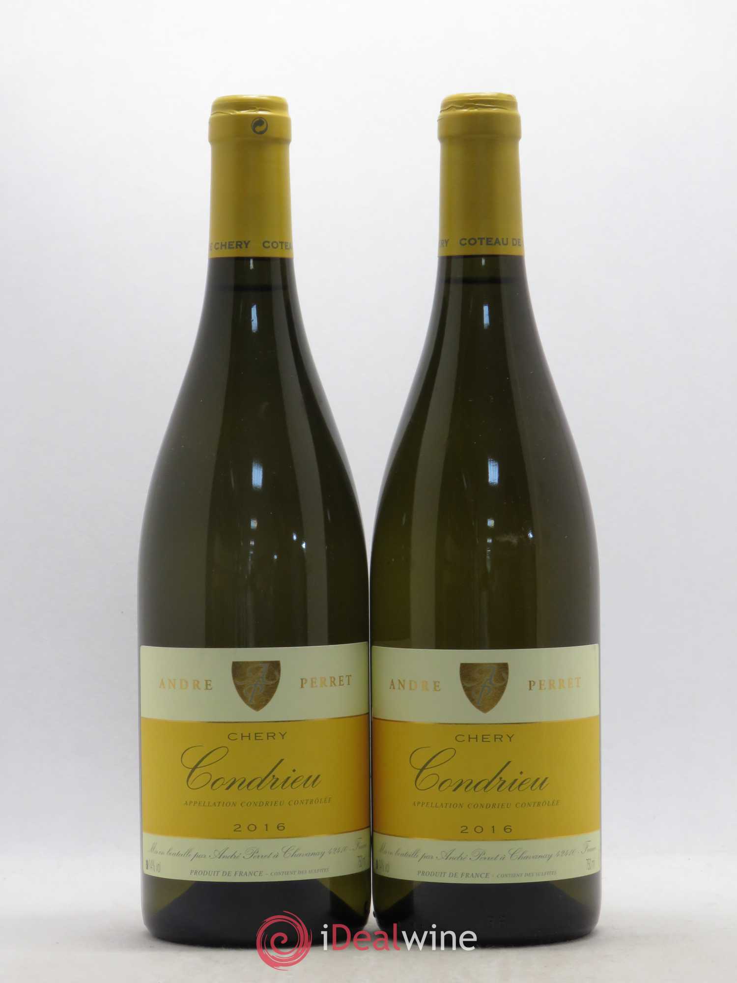 Condrieu Chery André Perret 2016 - Lot de 2 bouteilles - 0