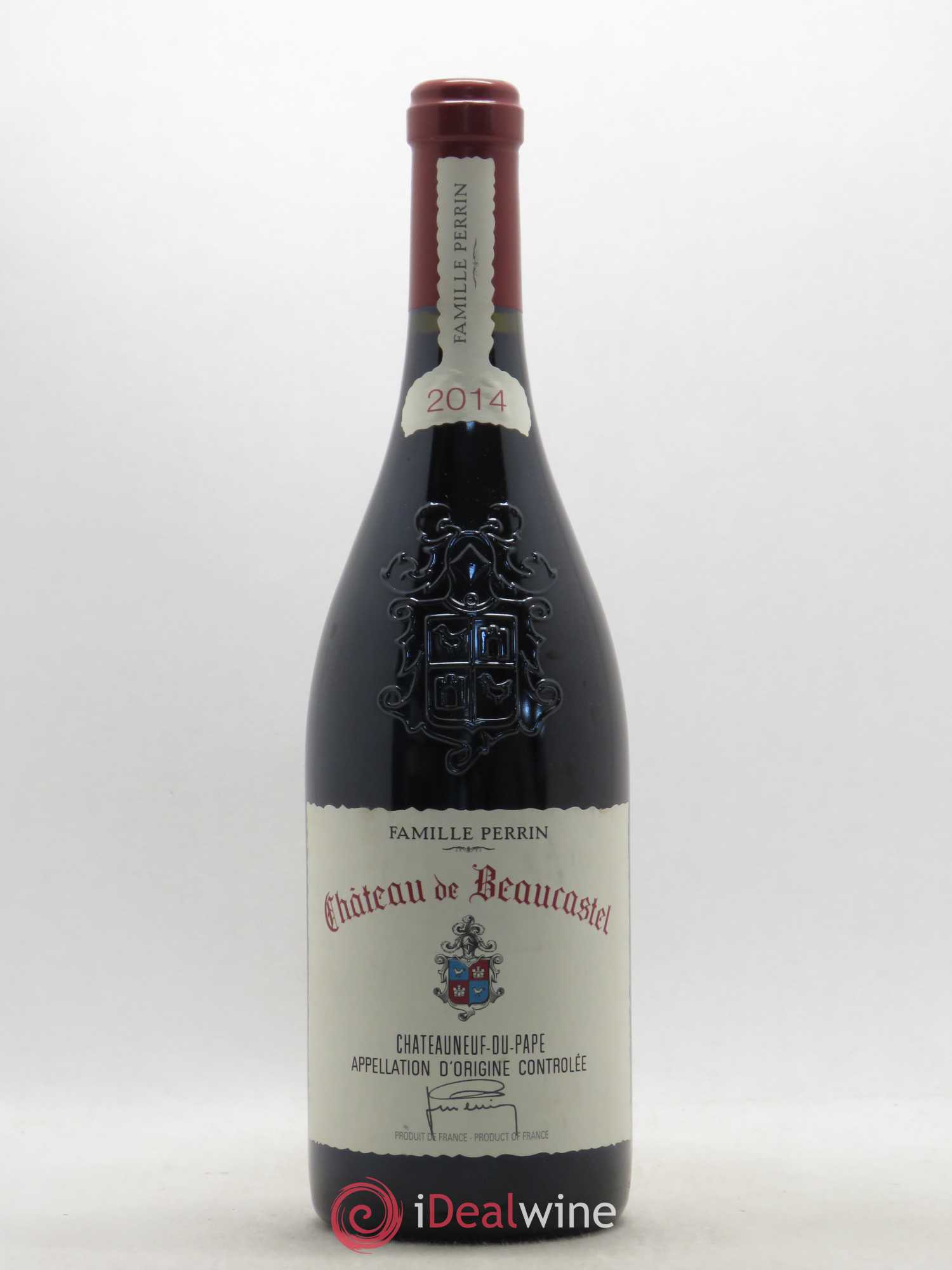 Châteauneuf-du-Pape Château de Beaucastel Famille Perrin 2014 - Lot de 1 bouteille - 0