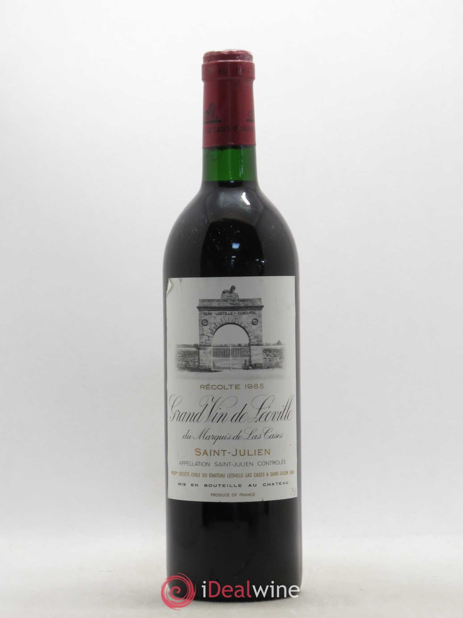 Château Léoville Las Cases 2ème Grand Cru Classé 1985 - Lot de 1 bouteille - 0