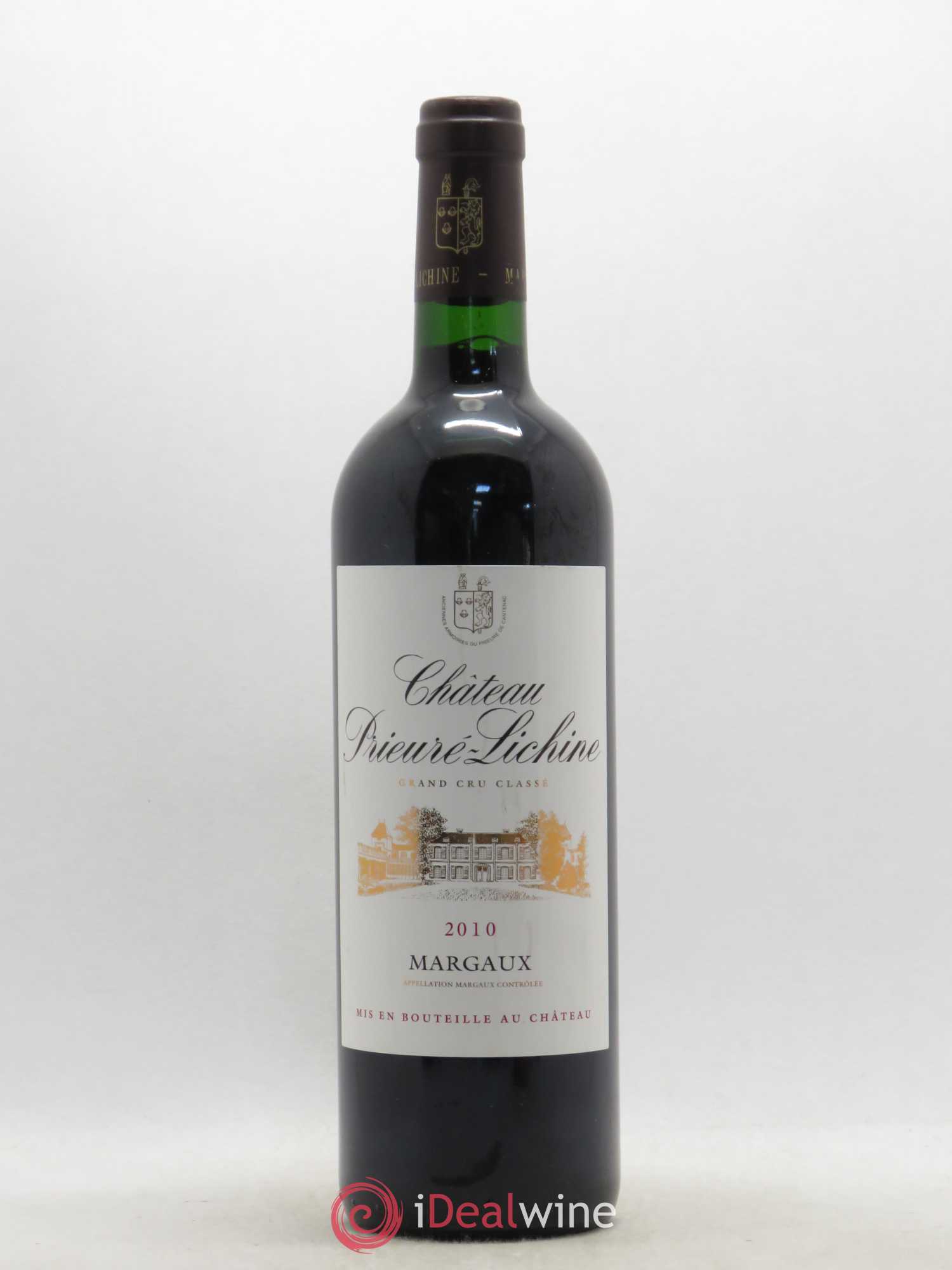 Château Prieuré Lichine 4ème Grand Cru Classé 2010 - Lot de 1 bouteille - 0